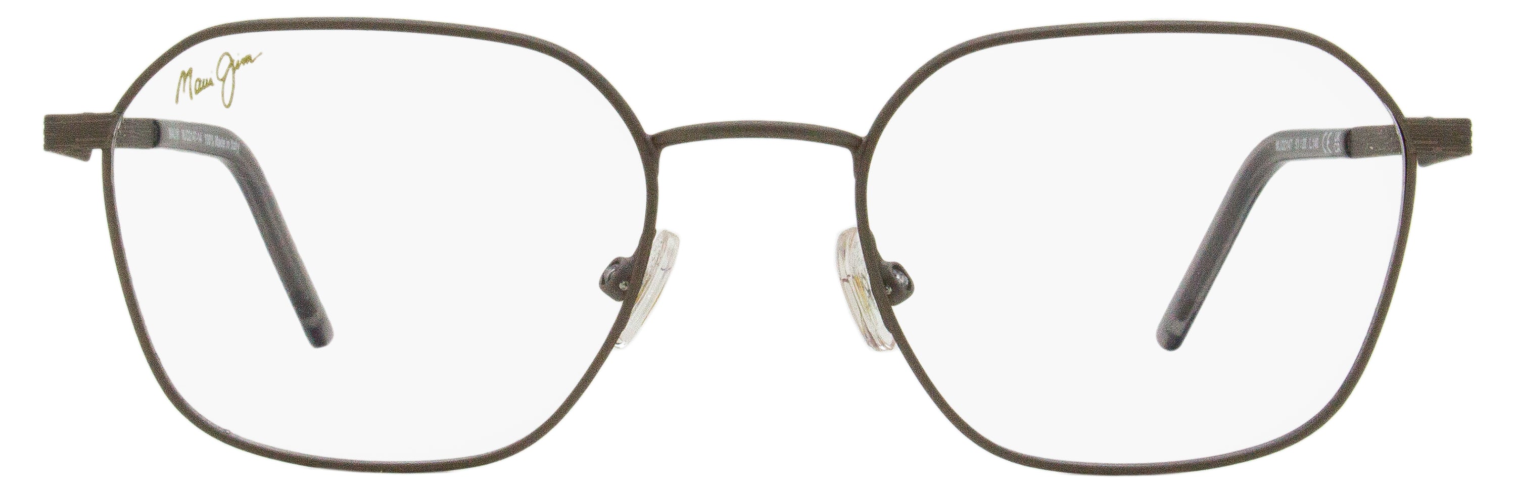 Maui Jim MJO2147 Metal Rectangular Eyeglasses — Gray, view 2