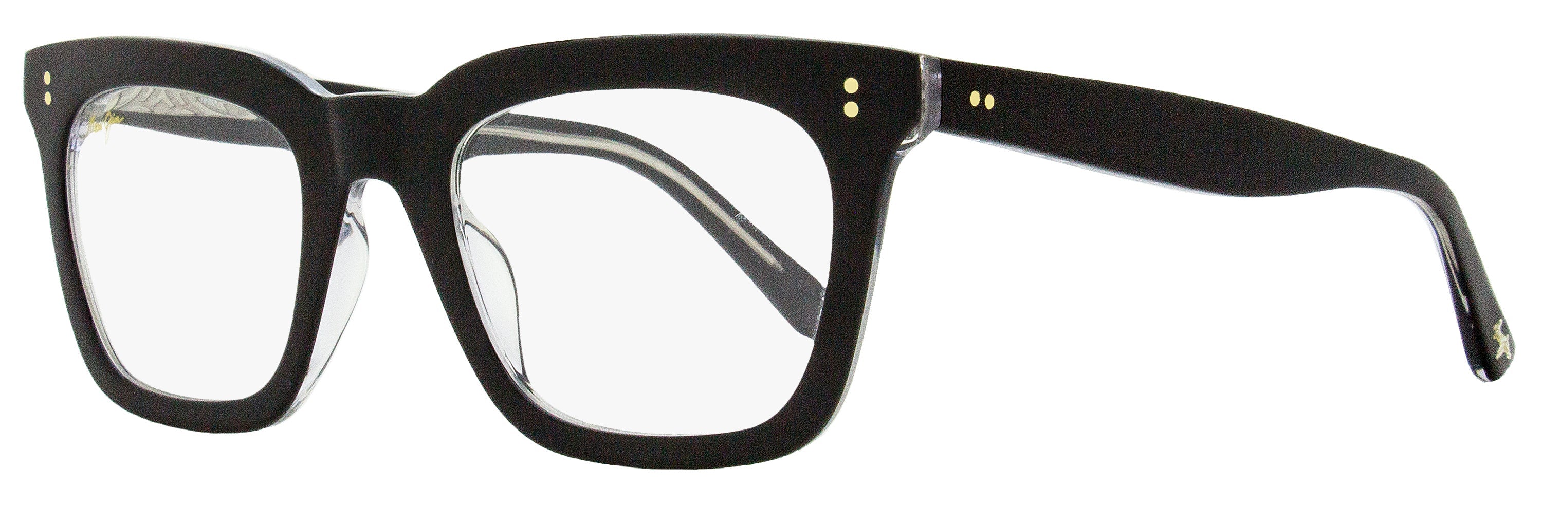Maui Jim MJO2216 Rectangular Acetate Eyeglasses — Black by Maui Jim