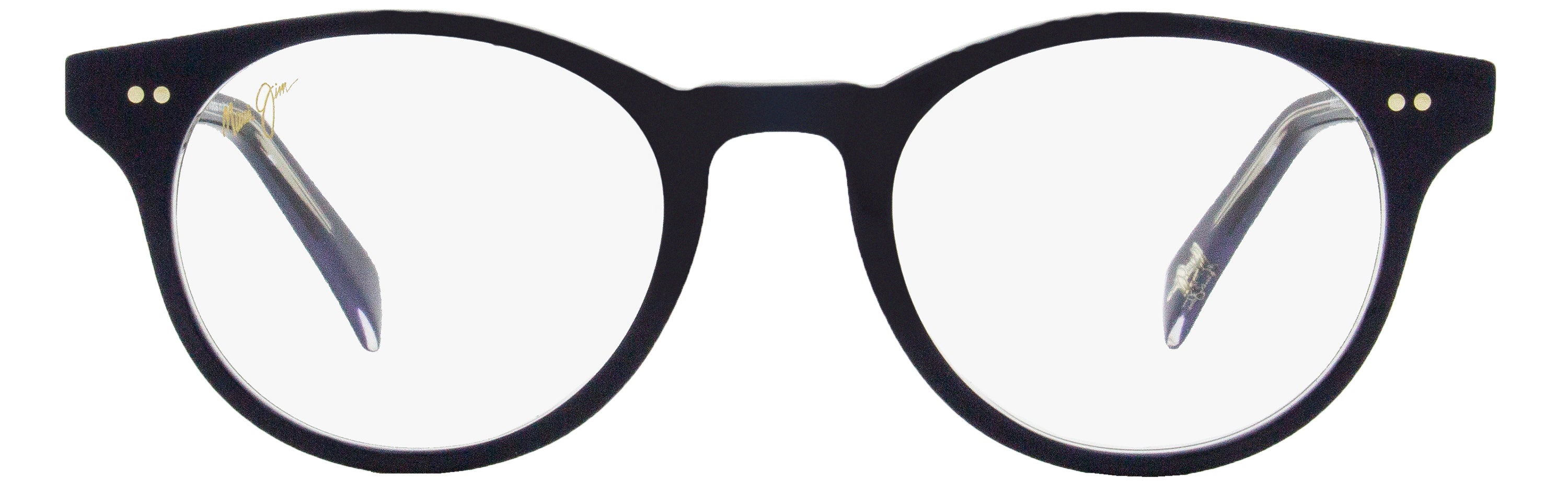 Maui Jim MJO2227 Oval Acetate Eyeglasses — Navy, view 2