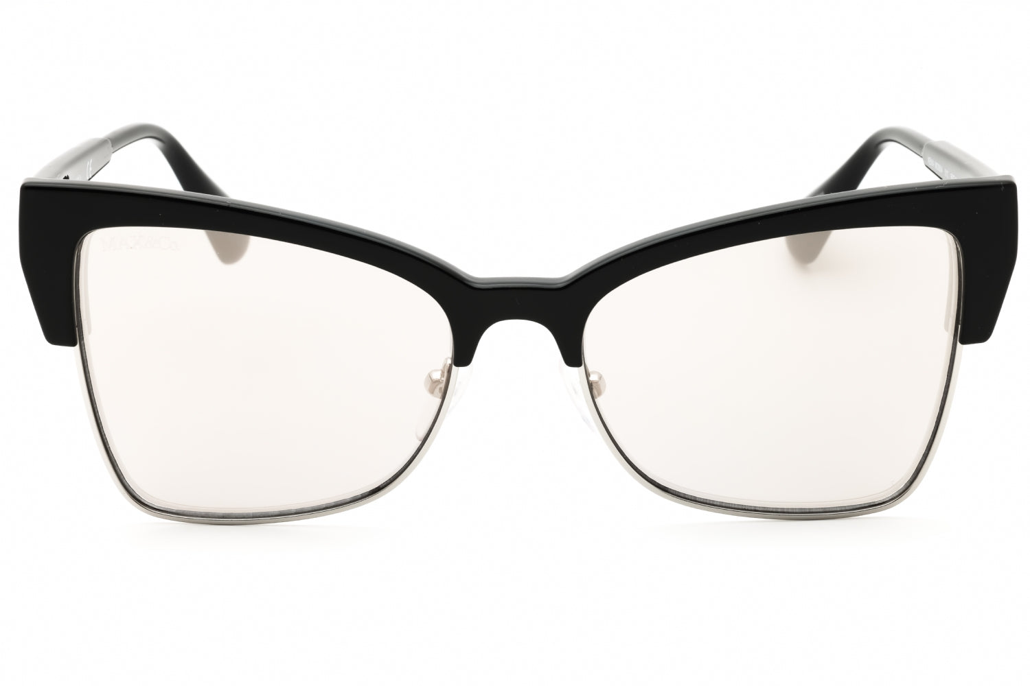 Max & Co MO0004 Cat-Eye Propionate Sunglasses — Black, view 2