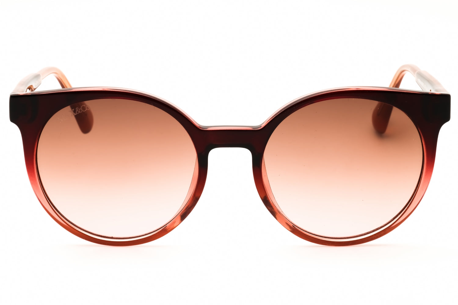 Max & Co MO0012 Round Gradient Sunglasses — Brown, view 2