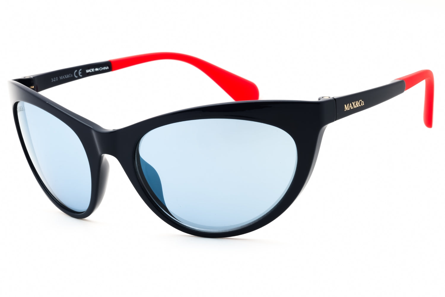 Max & Co MO0037 Cat-Eye Sunglasses — Black by Max & Co