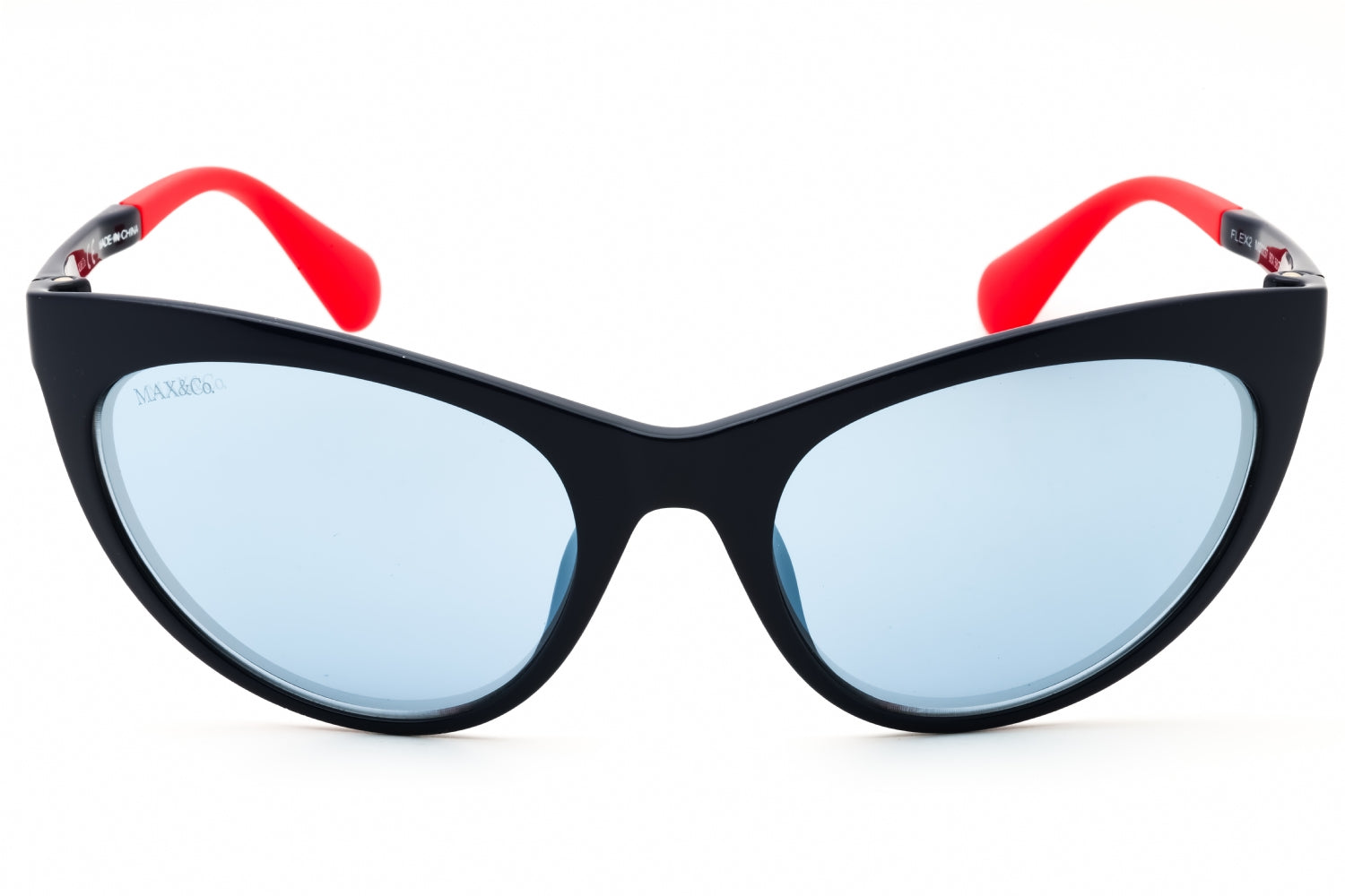 Max & Co MO0037 Cat-Eye Sunglasses — Black, view 2