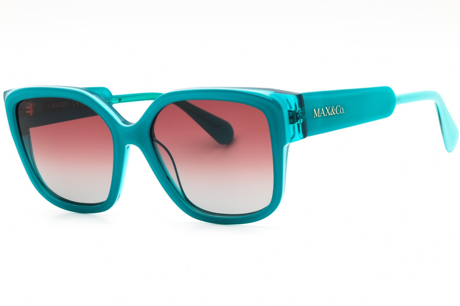 Max & Co MO0075 Gradient Lens Sunglasses — Turquoise by Max & Co