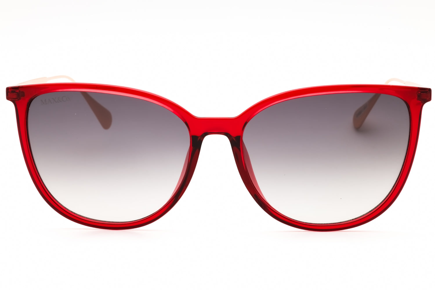 Max & Co MO0078 Oval Gradient Lens Sunglasses — Red, view 2