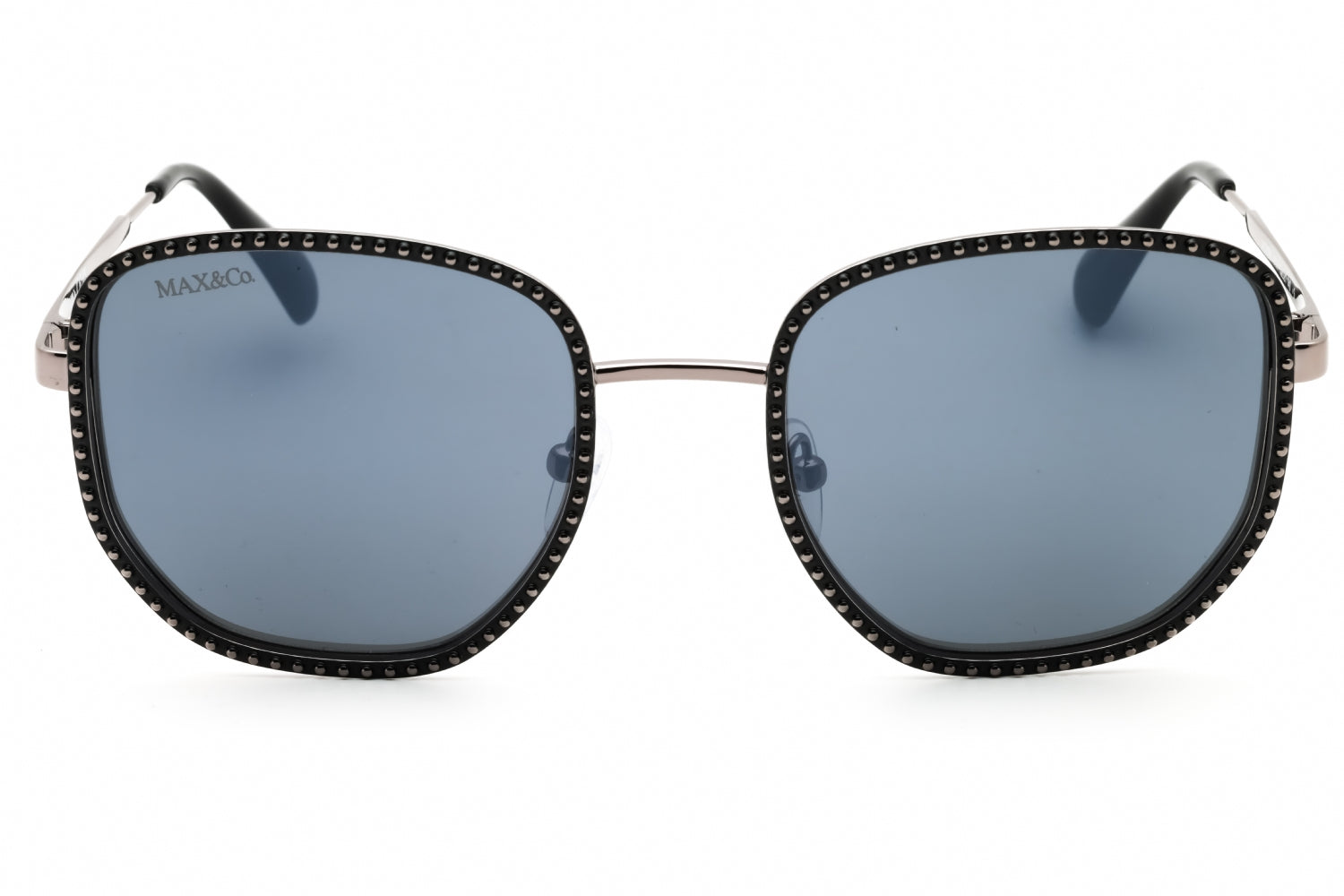 Max & Co MO0091 Embellished Cat Eye Sunglasses — Black, view 2
