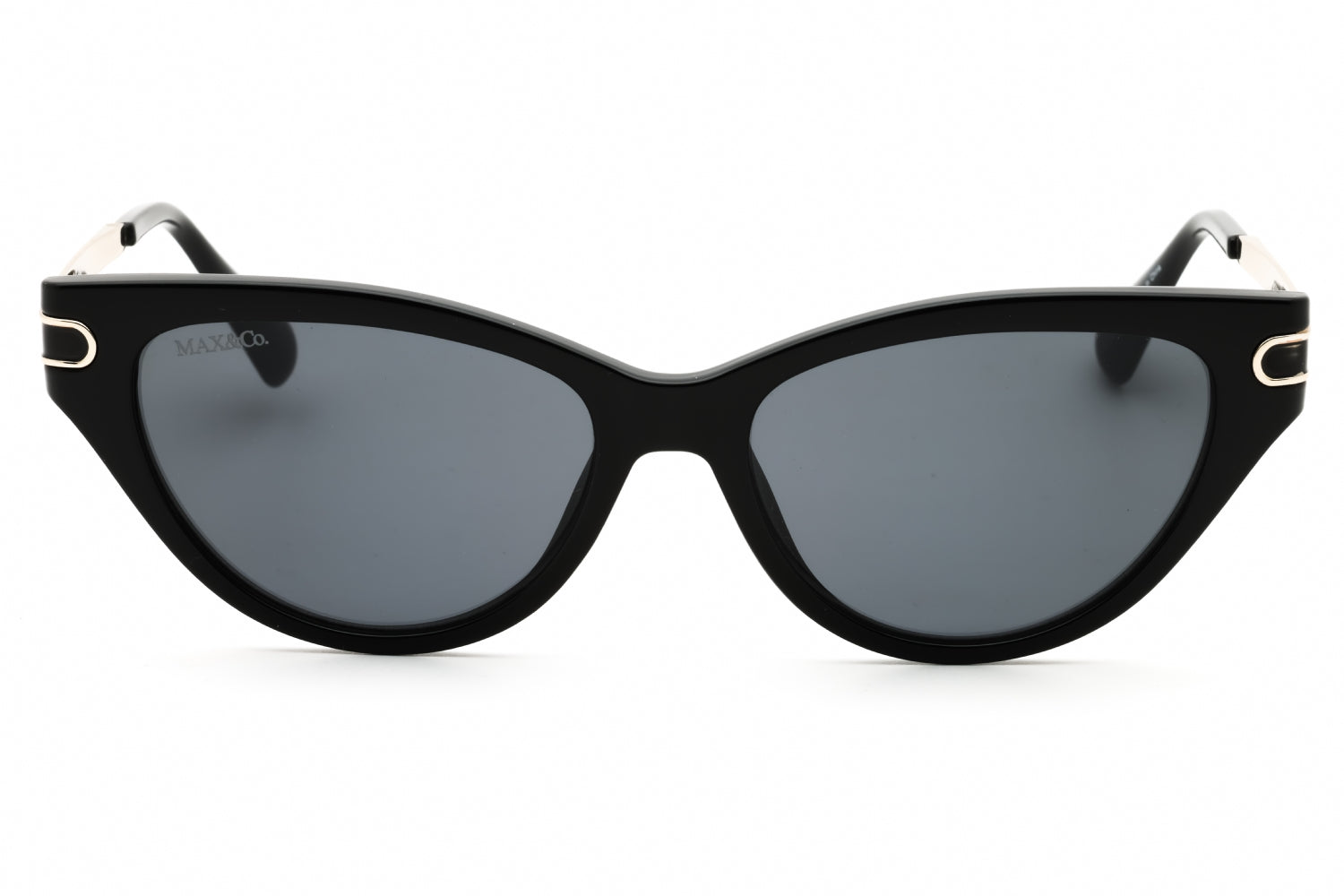 Max & Co MO0101 Cat-Eye Sunglasses — Black, view 2