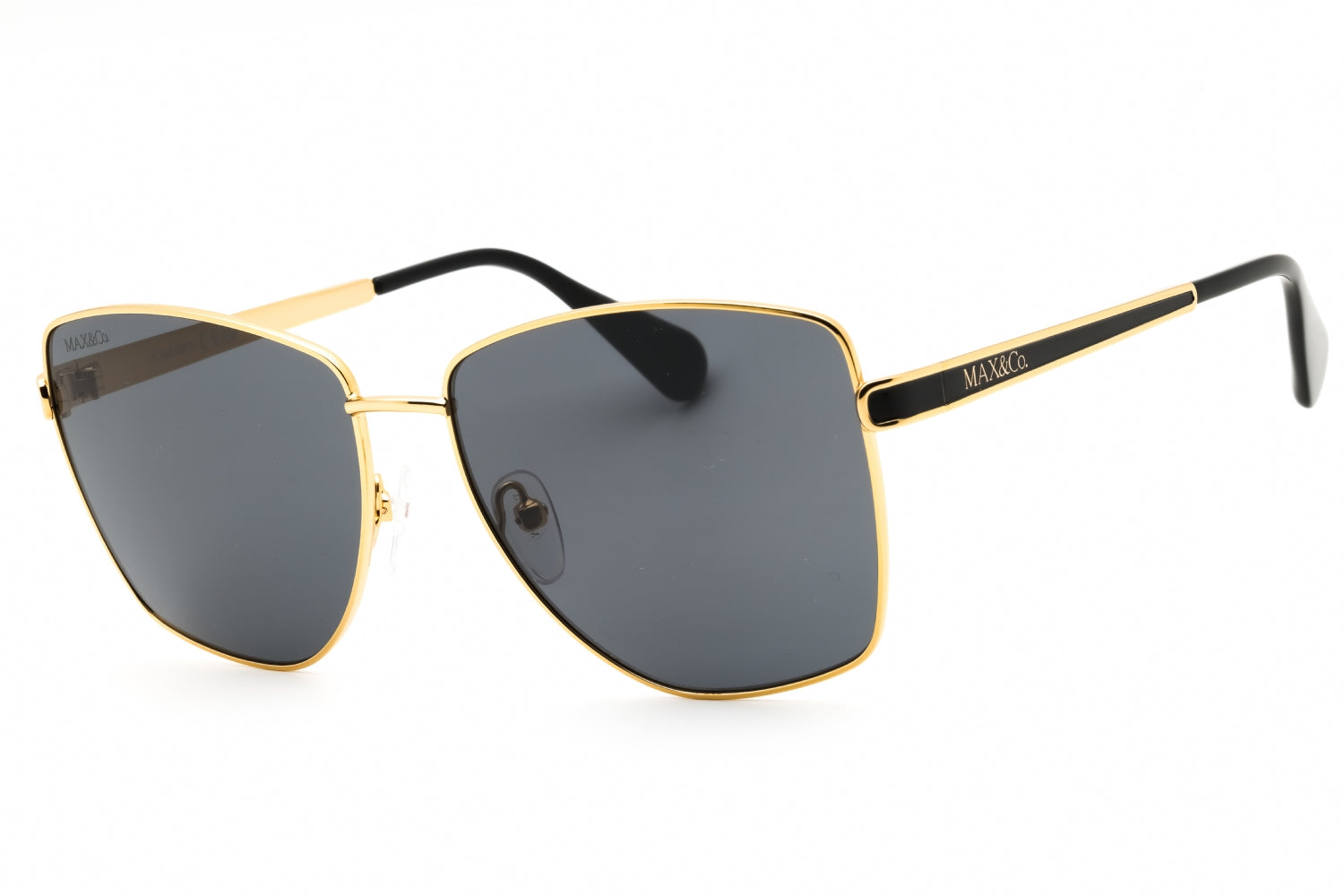 Max & Co MO0104 Aviator Metal Frame Sunglasses — Gold by Max & Co