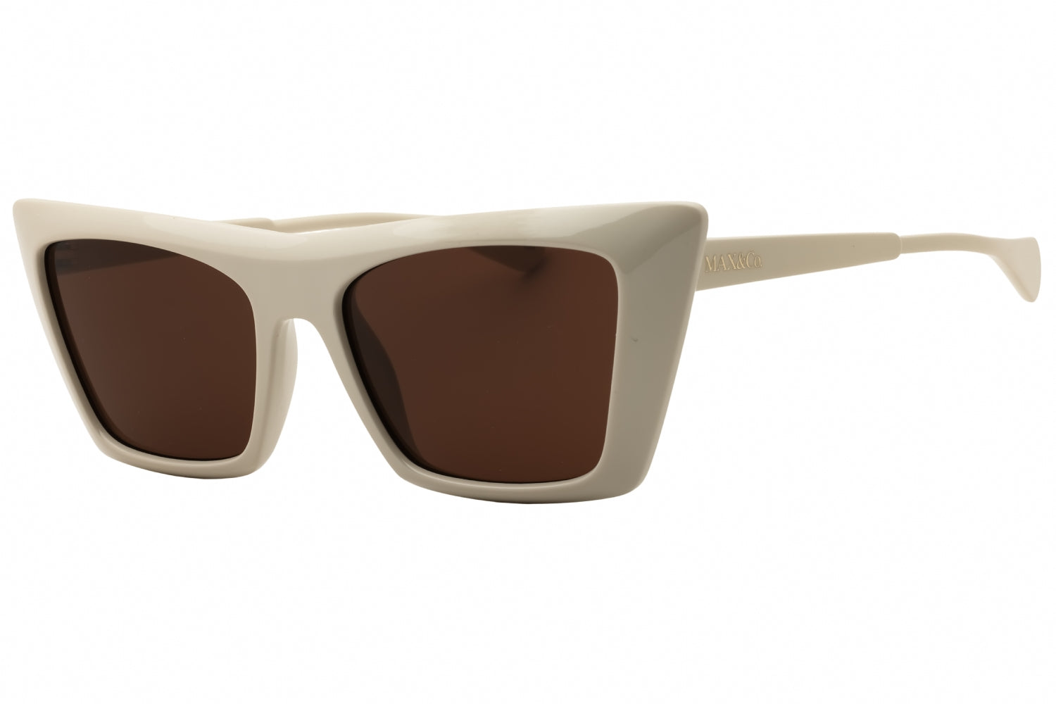 Max & Co MO0122 Cat Eye Sunglasses — Cream by Max & Co
