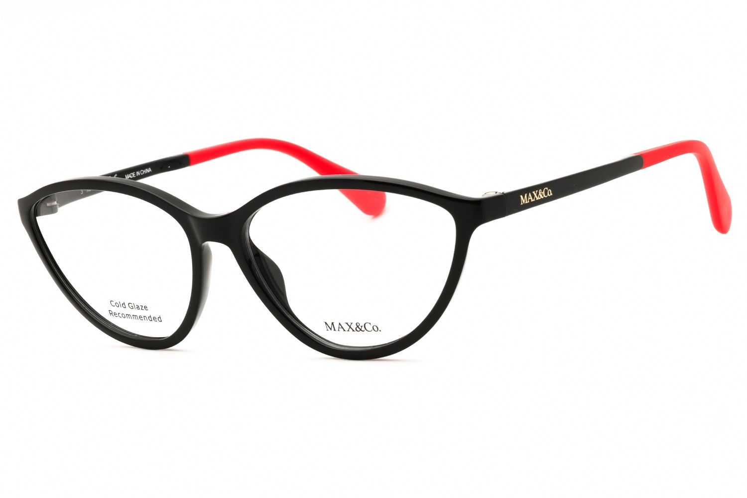 Max & Co MO5044 Oval Propionate Eyeglasses — Black by Max & Co