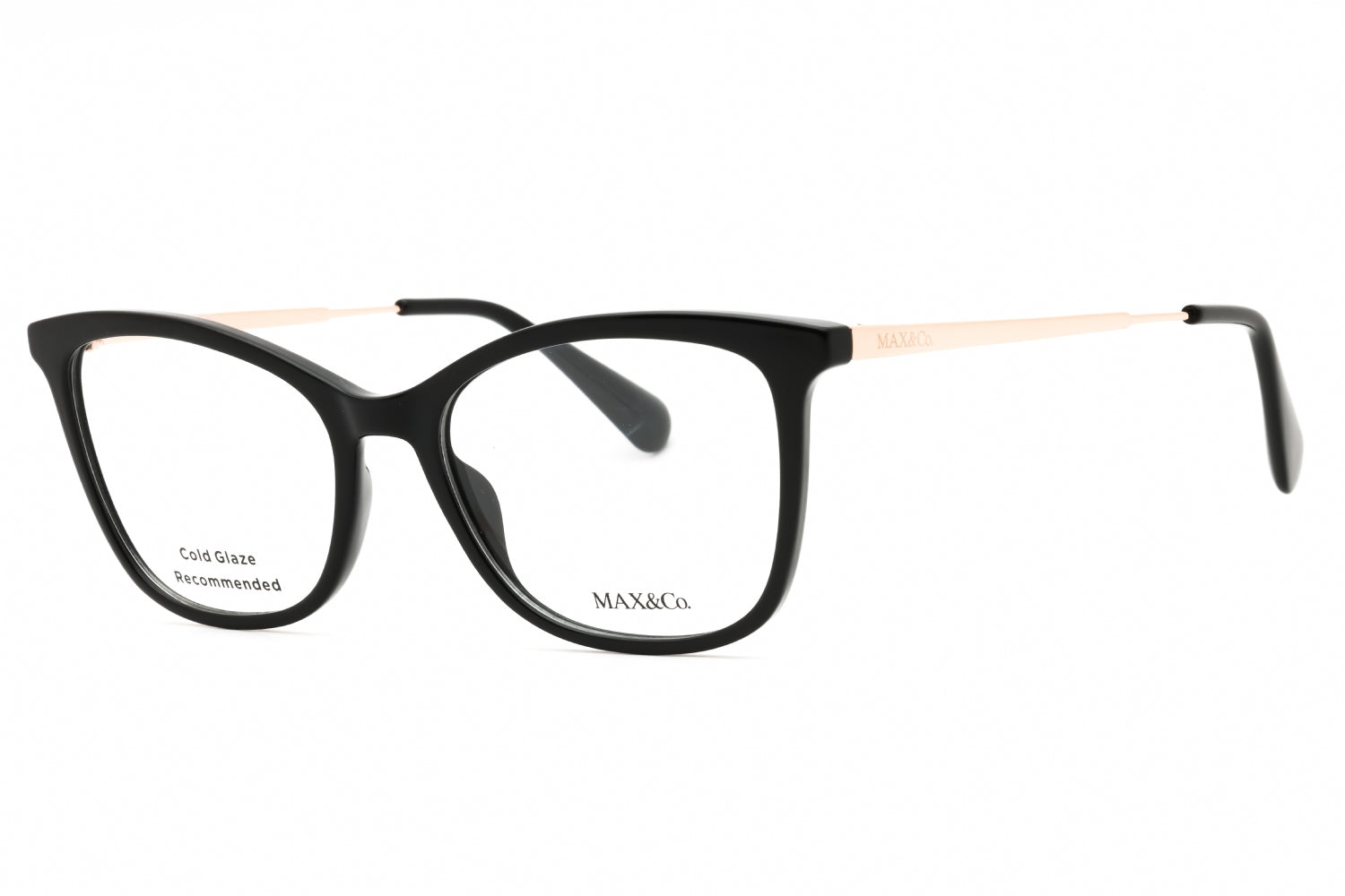 Max & Co MO5051 Rectangular Eyeglasses — Black by Max & Co