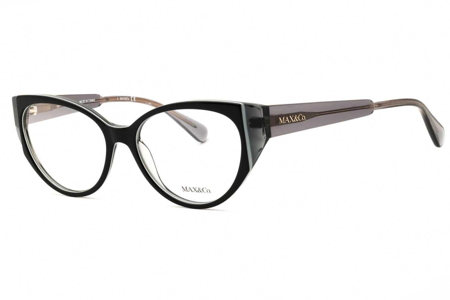 Max & Co MO5058 Cat-Eye Acetate Eyeglasses — Black by Max & Co