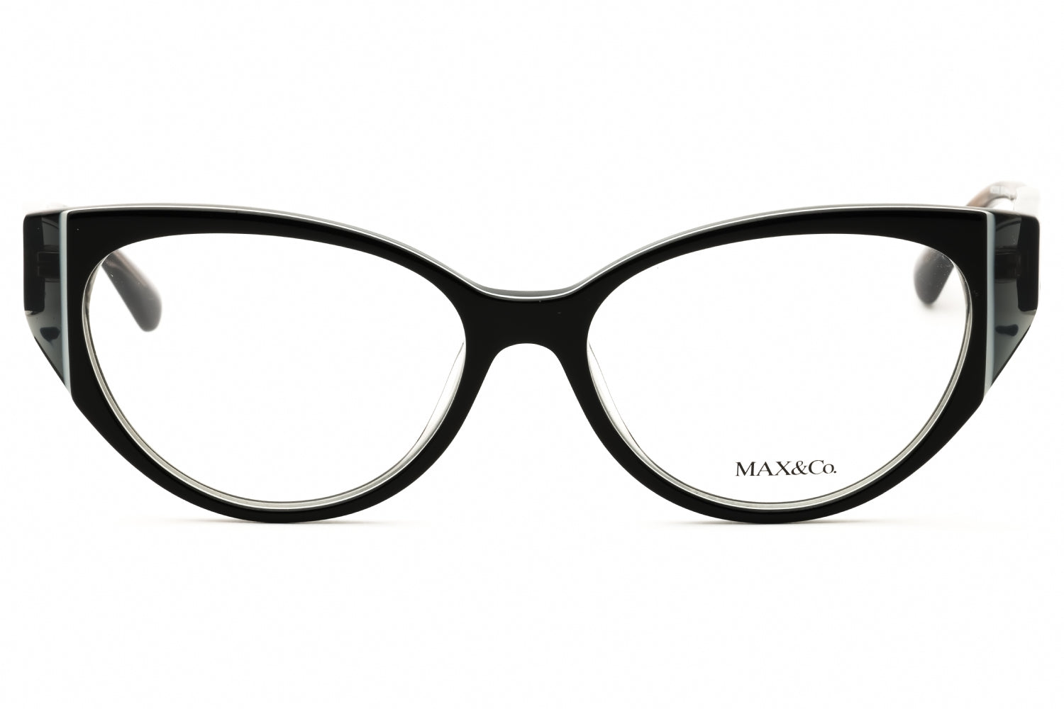Max & Co MO5058 Cat-Eye Acetate Eyeglasses — Black, view 2