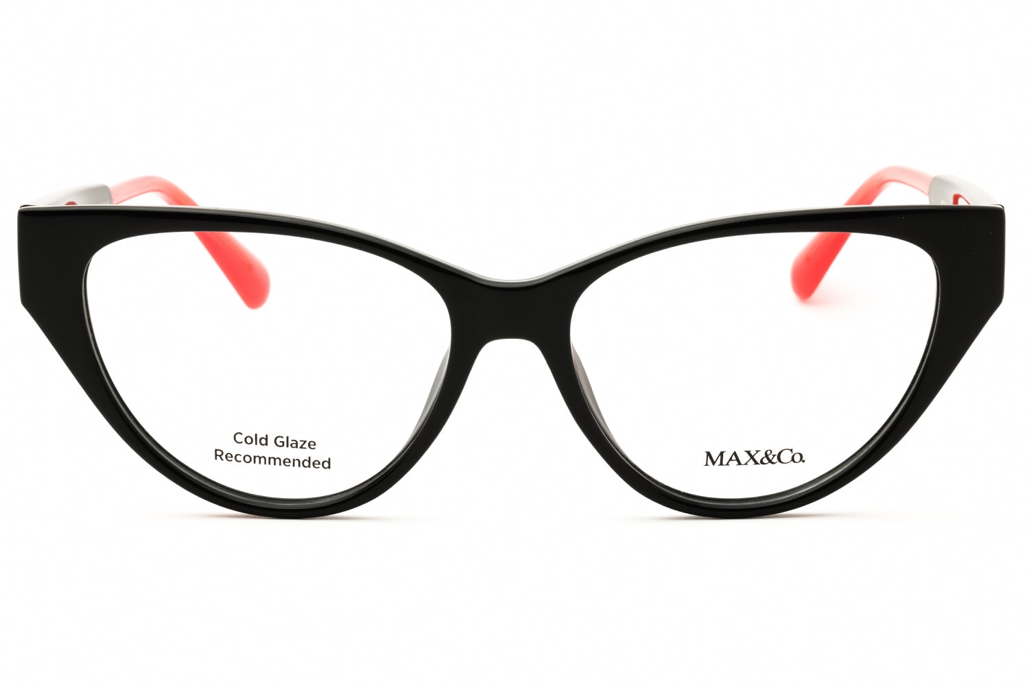 Max & Co MO5071 Cat Eye Eyeglasses — Black, view 2