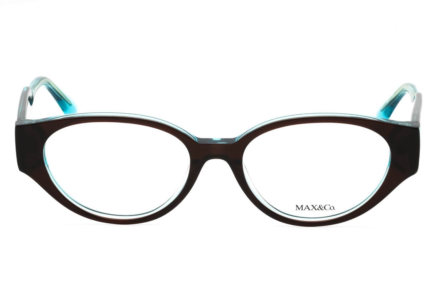 Max & Co MO5094 Oval Acetate Eyeglasses — Black, view 2