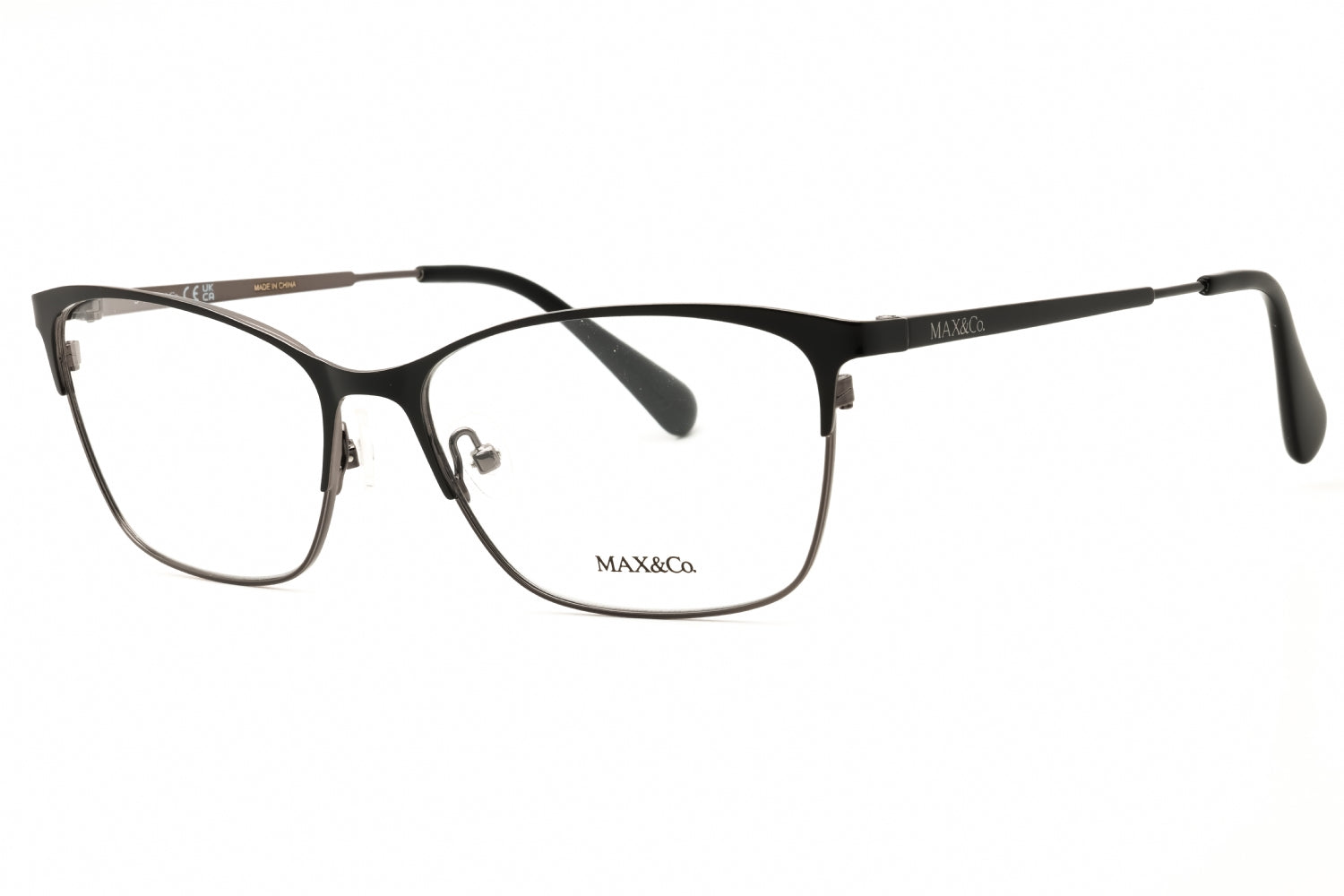 Max & Co MO5111 Rectangular Metal Eyeglasses — Gold by Max & Co