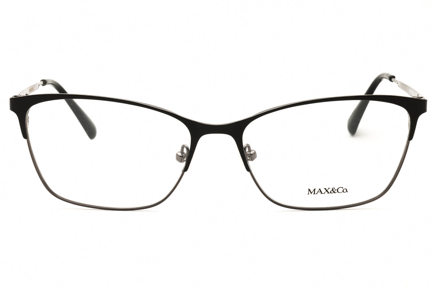 Max & Co MO5111 Rectangular Metal Eyeglasses — Gold, view 2