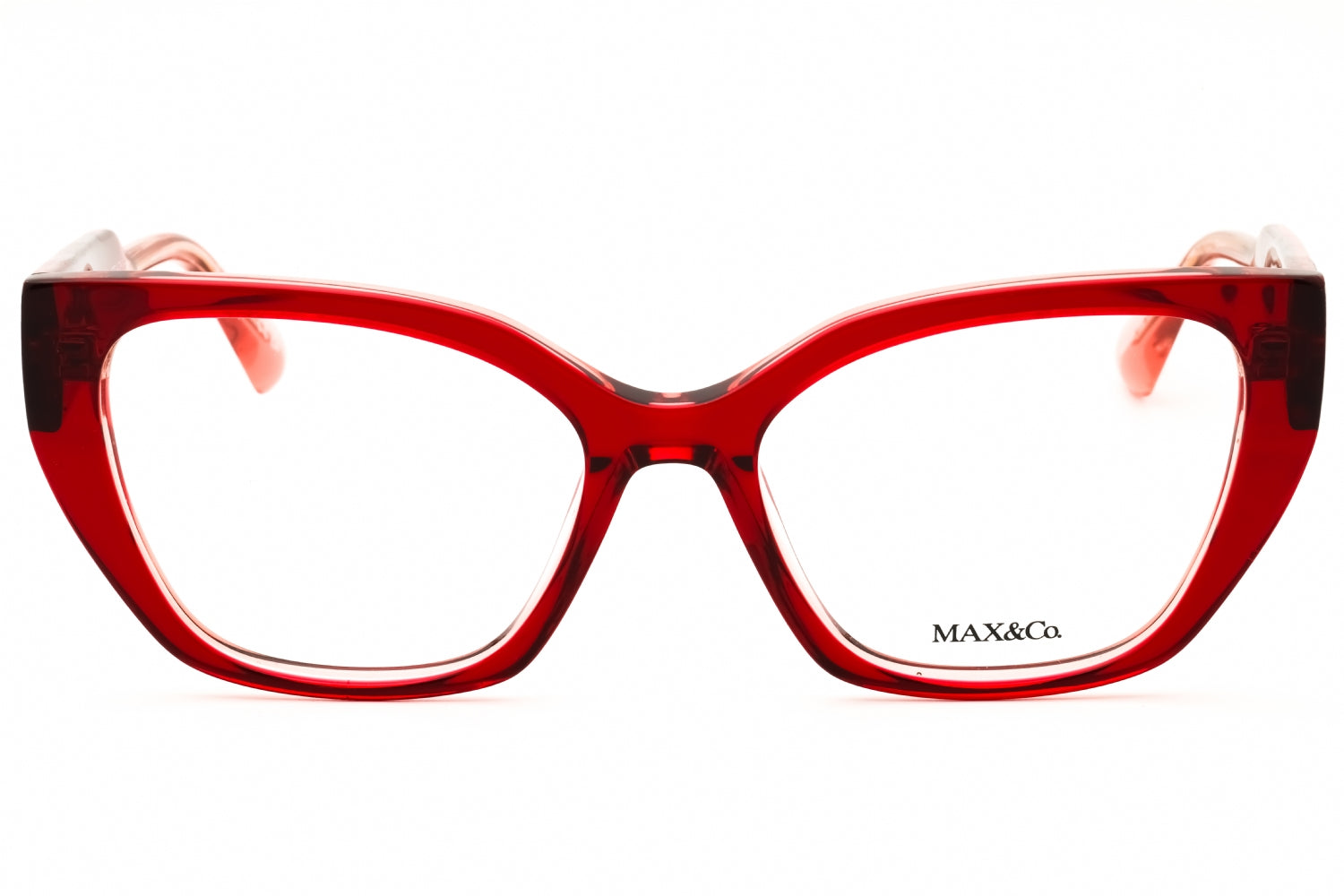 Max & Co MO5129 Cat-Eye Acetate Eyeglasses — Red, view 2