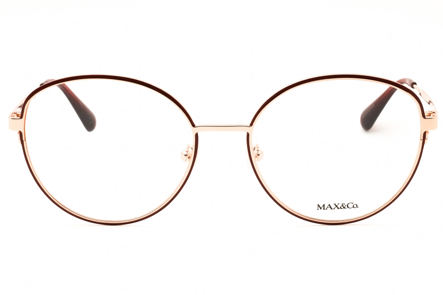 Max & Co MO5165 Eyeglasses — Burgundy, view 2