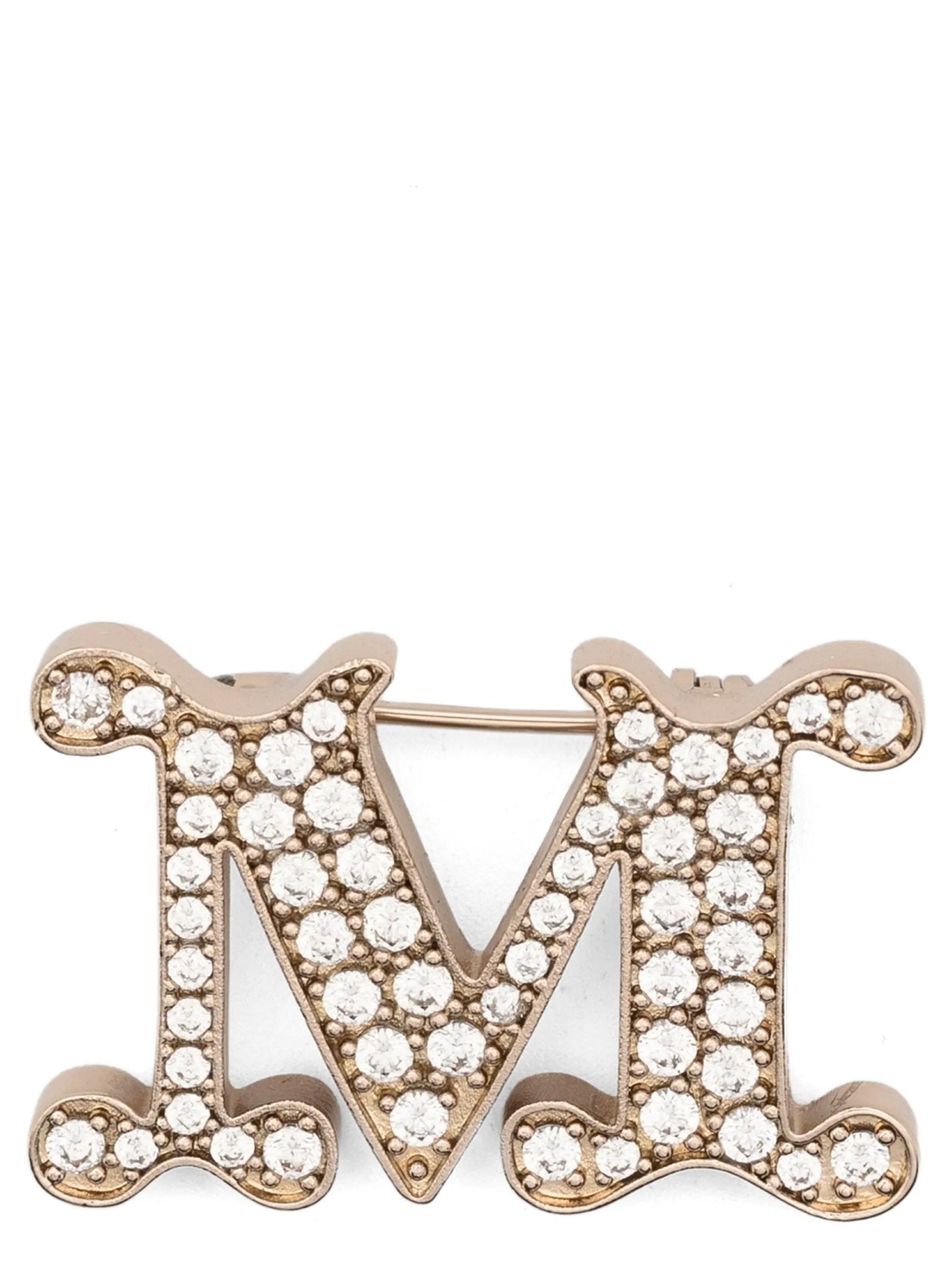 Max Mara Facella Brooch — Rose Gold by Max Mara