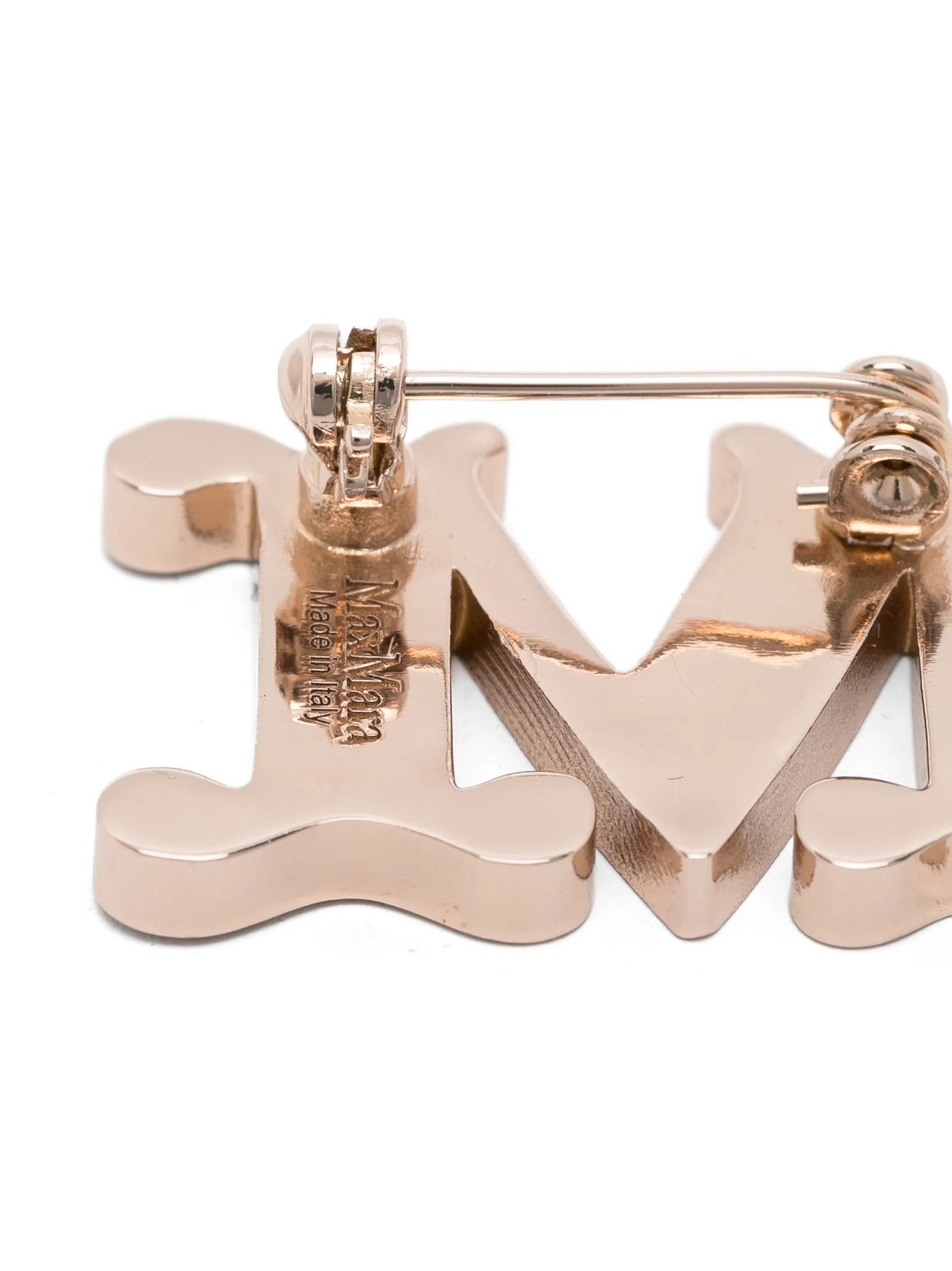 Max Mara Facella Brooch — Rose Gold, view 2