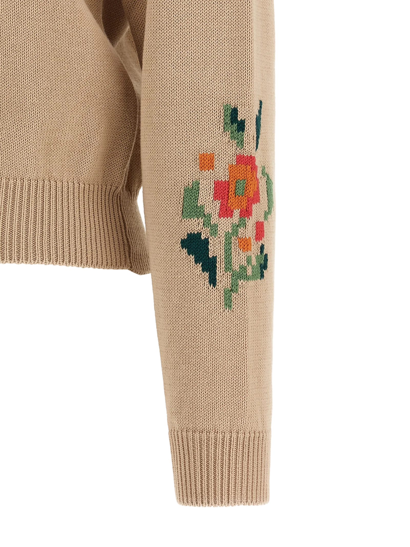 Max Mara Teapot Cardigan — Beige, view 4