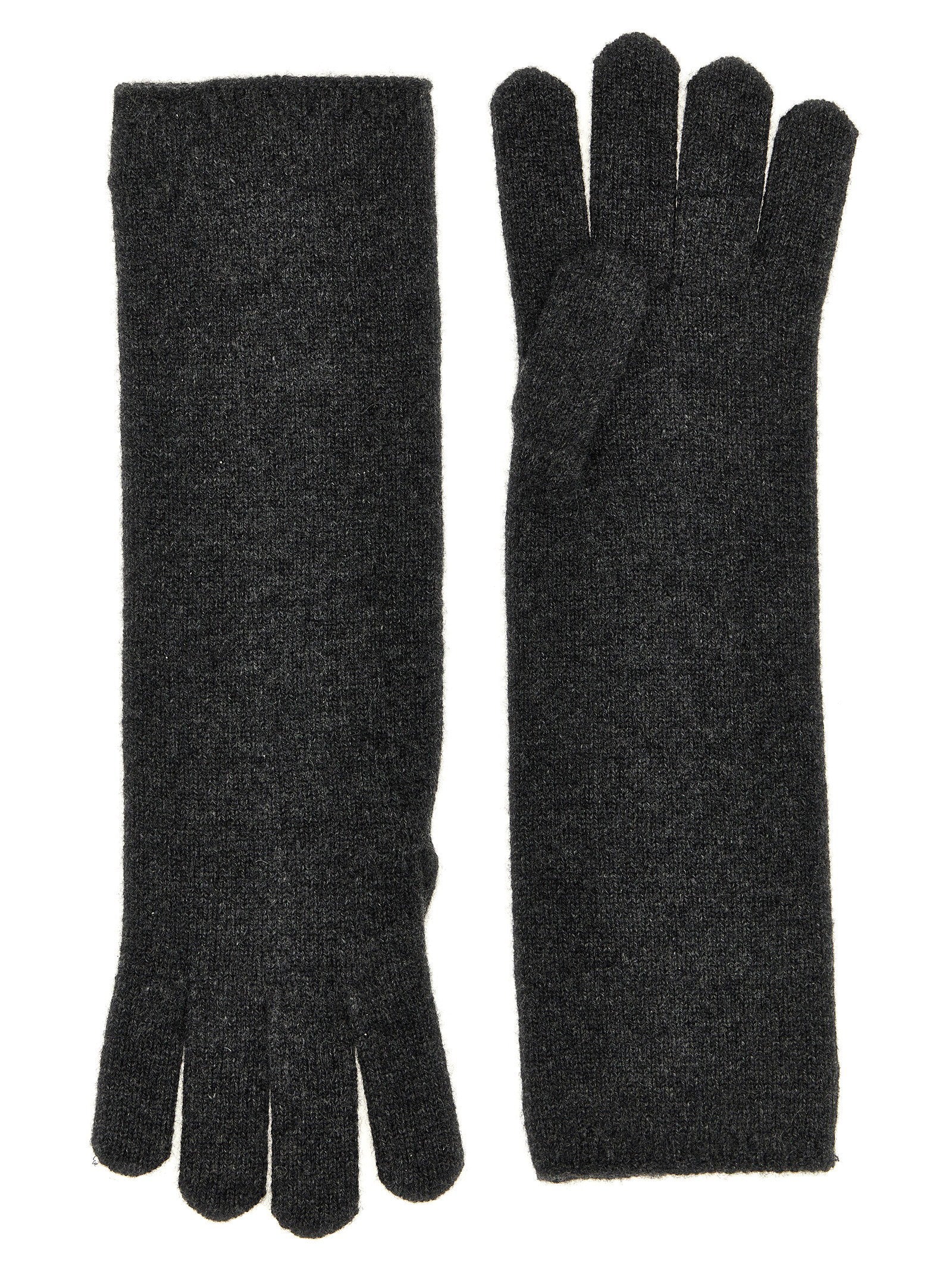 Max Mara Alaggio Gloves — Black by Max Mara
