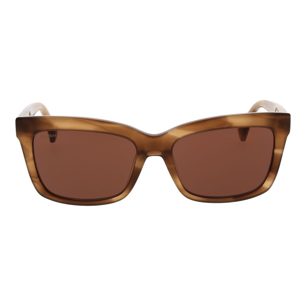 Max Mara MA-1003894 Brown Acetate Sunglasses — Brown, view 2
