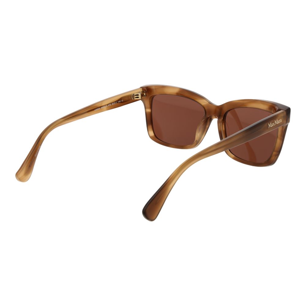 Max Mara MA-1003894 Brown Acetate Sunglasses — Brown, view 3