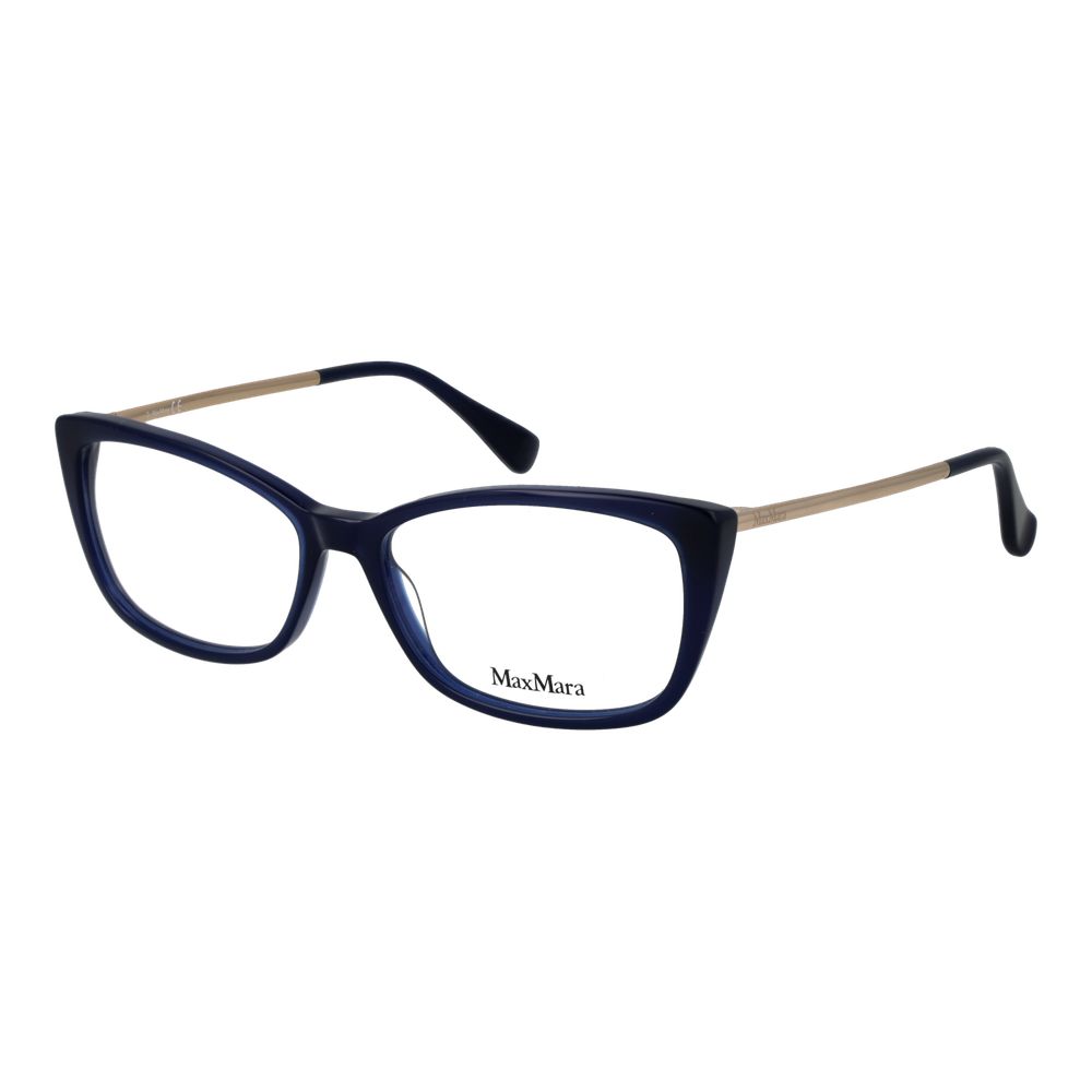 Max Mara MA-1064965 Blue Acetate Cat Eye Eyeglasses — Navy by Max Mara