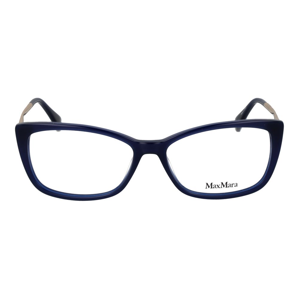 Max Mara MA-1064965 Blue Acetate Cat Eye Eyeglasses — Navy, view 2