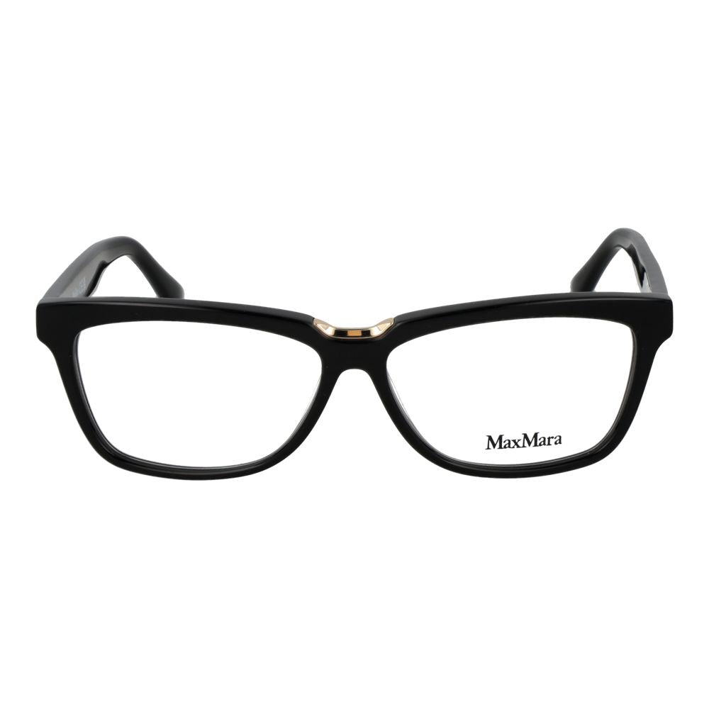 Max Mara MA-1066354 Full-Rim Rectangle Eyeglasses — Black, view 2