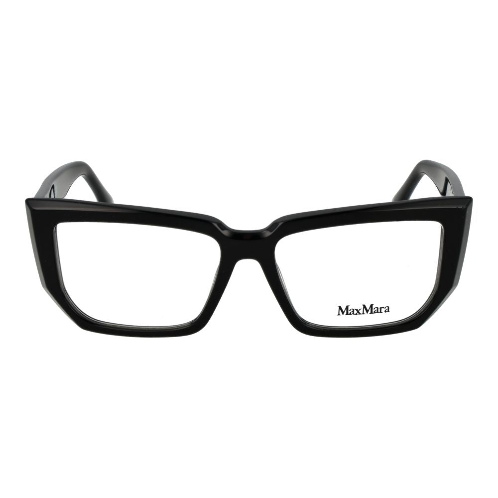 Max Mara MA-1066360 Black Plastic Full-Rim Eyeglasses — Black, view 2