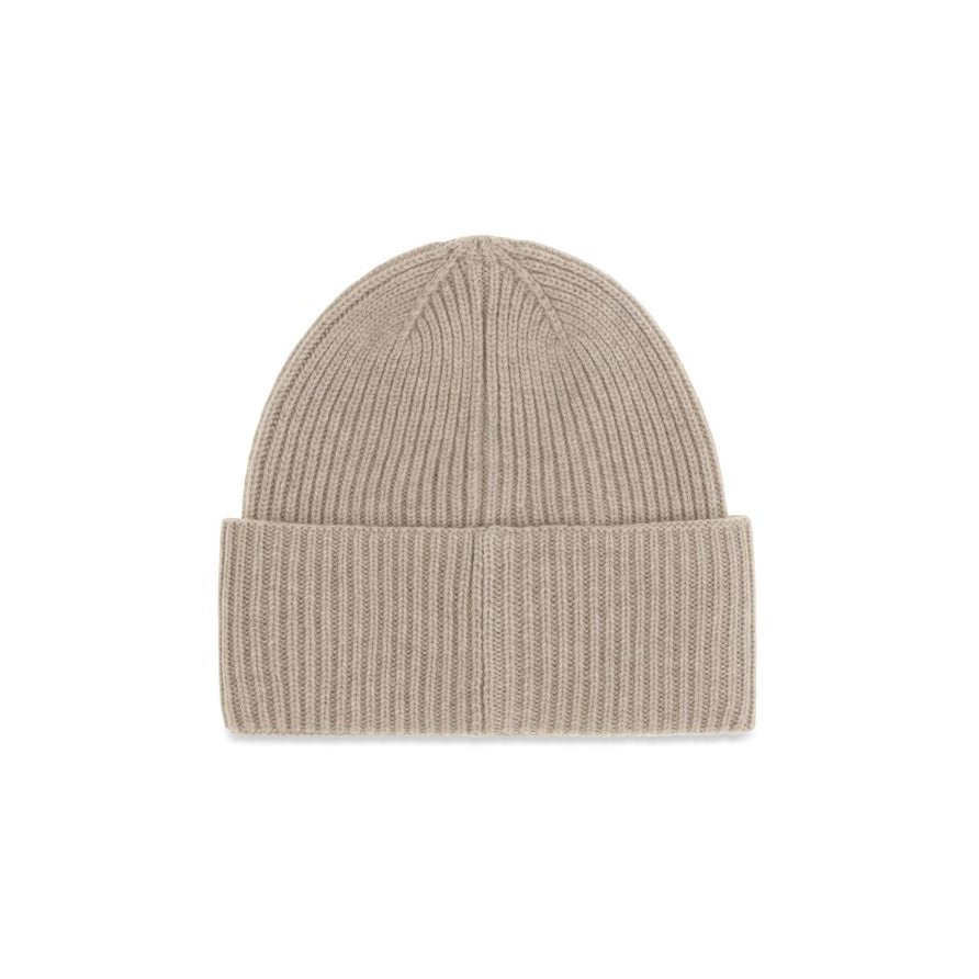 Max Mara MA2624576062600002BB Cashmere Ribbed Knit Beanie — Beige, view 2