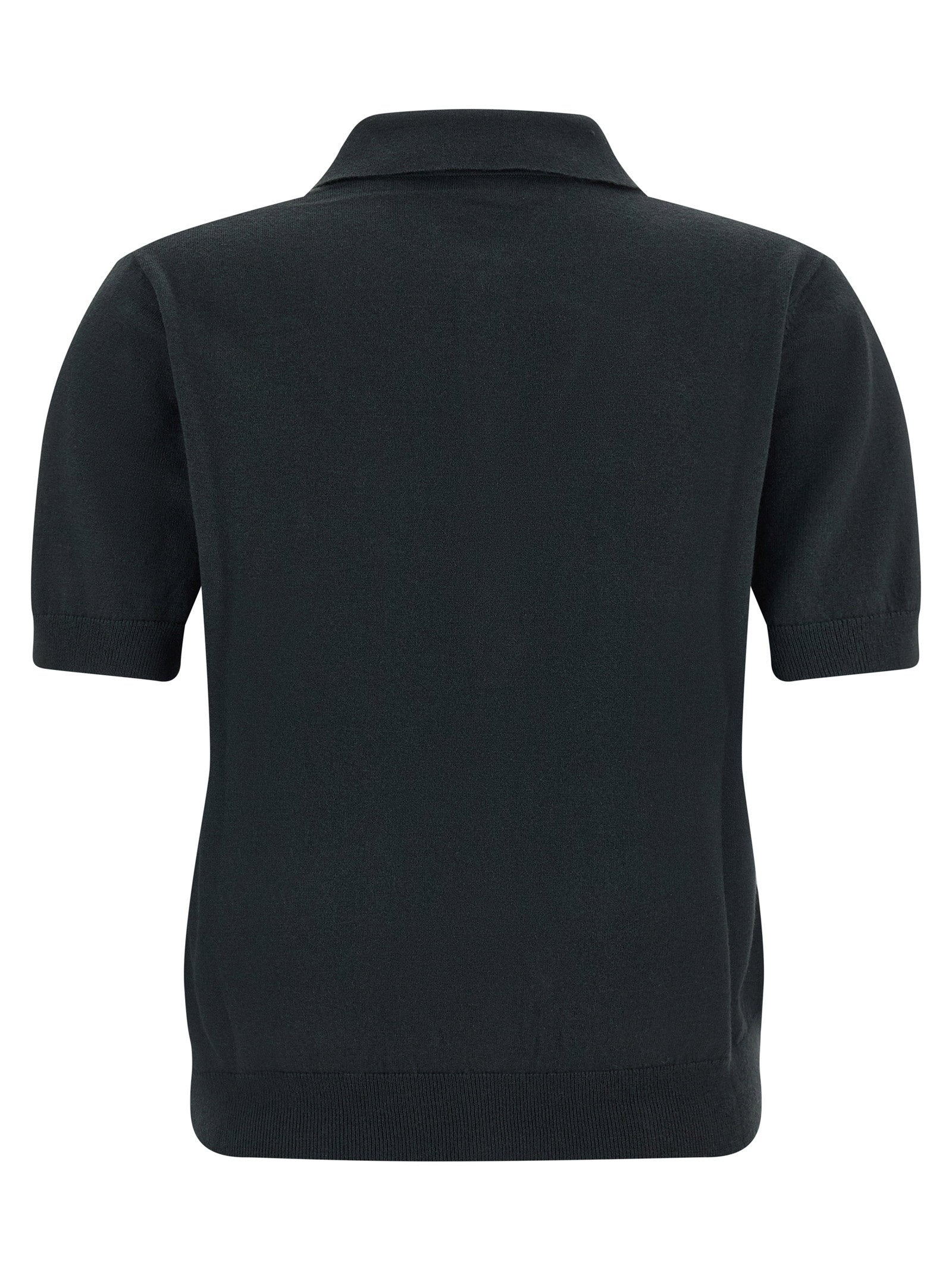 Max Mara 'S Pomposa Polo — Black, view 2