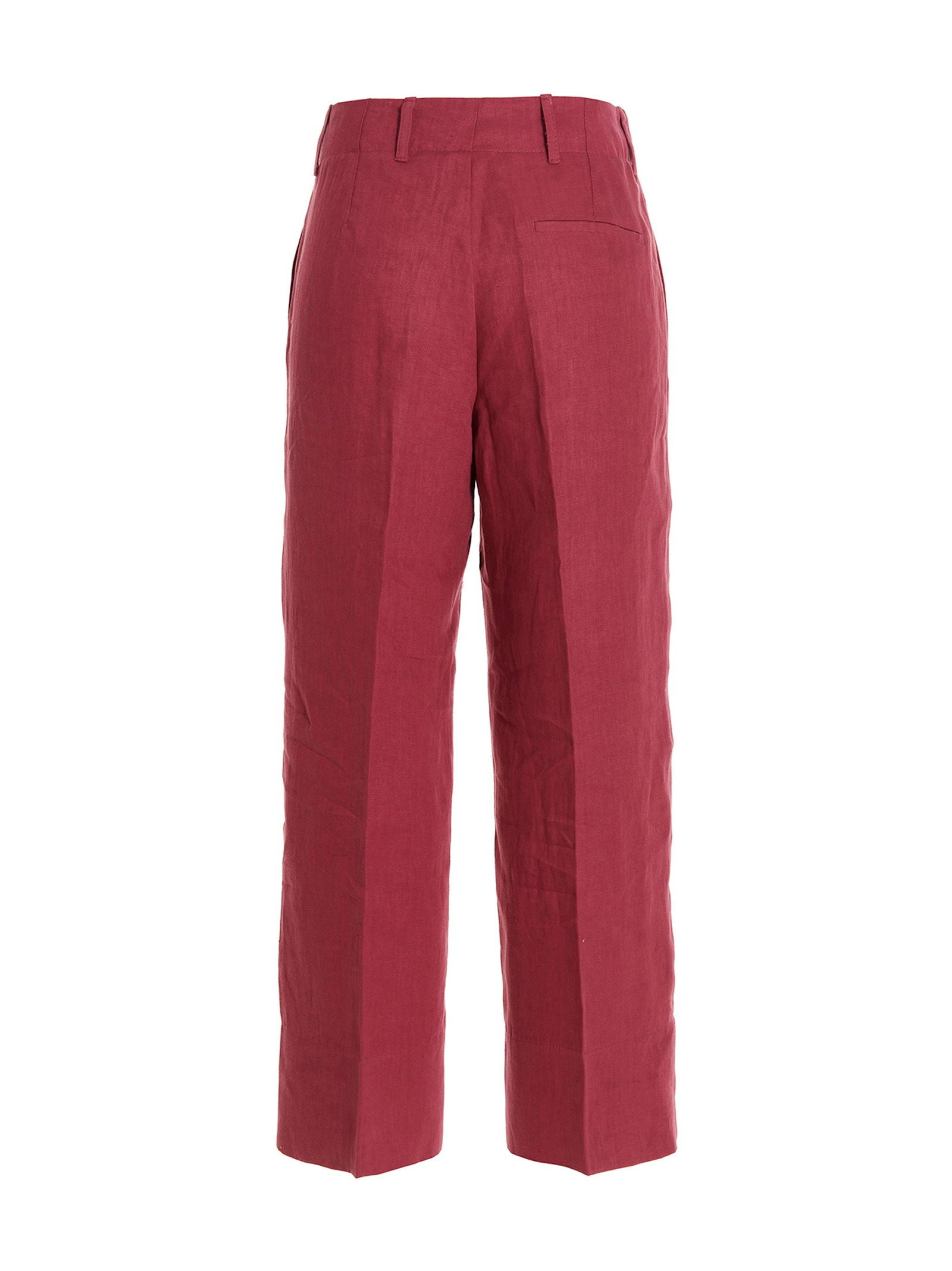 Max Mara 'S Rebecca Trousers — Red, view 2