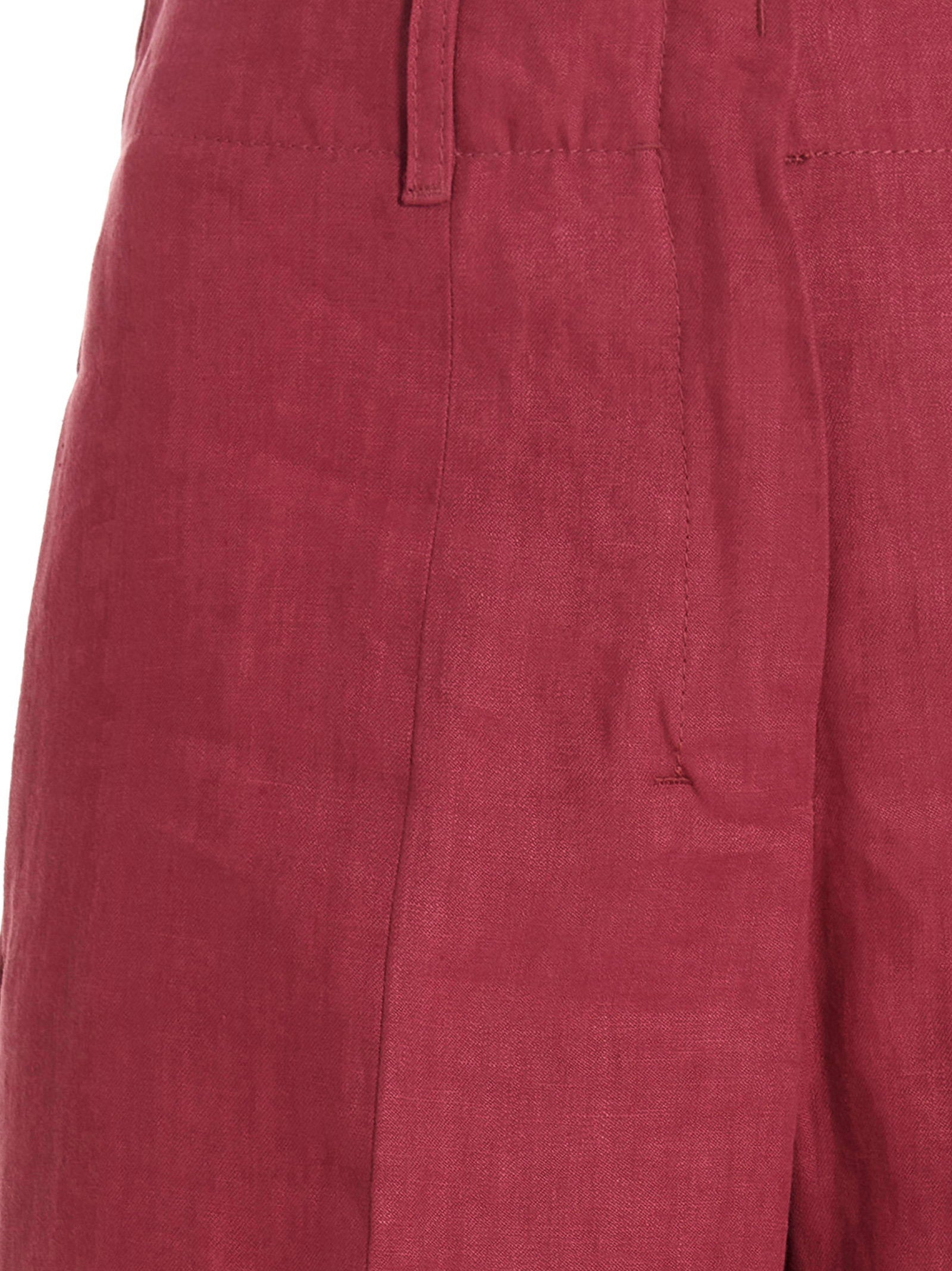 Max Mara 'S Rebecca Trousers — Red, view 3