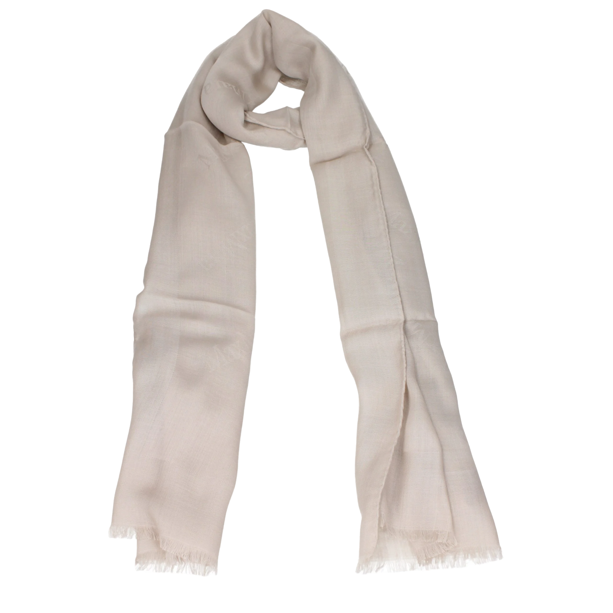 Max Mara Wool Foulard Scarf — Beige by Max Mara