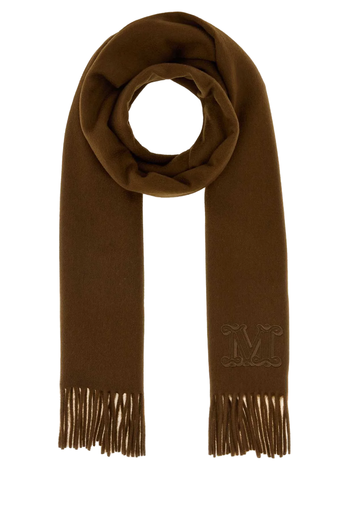 Max Mara Dalia Scarf — Brown by Max Mara