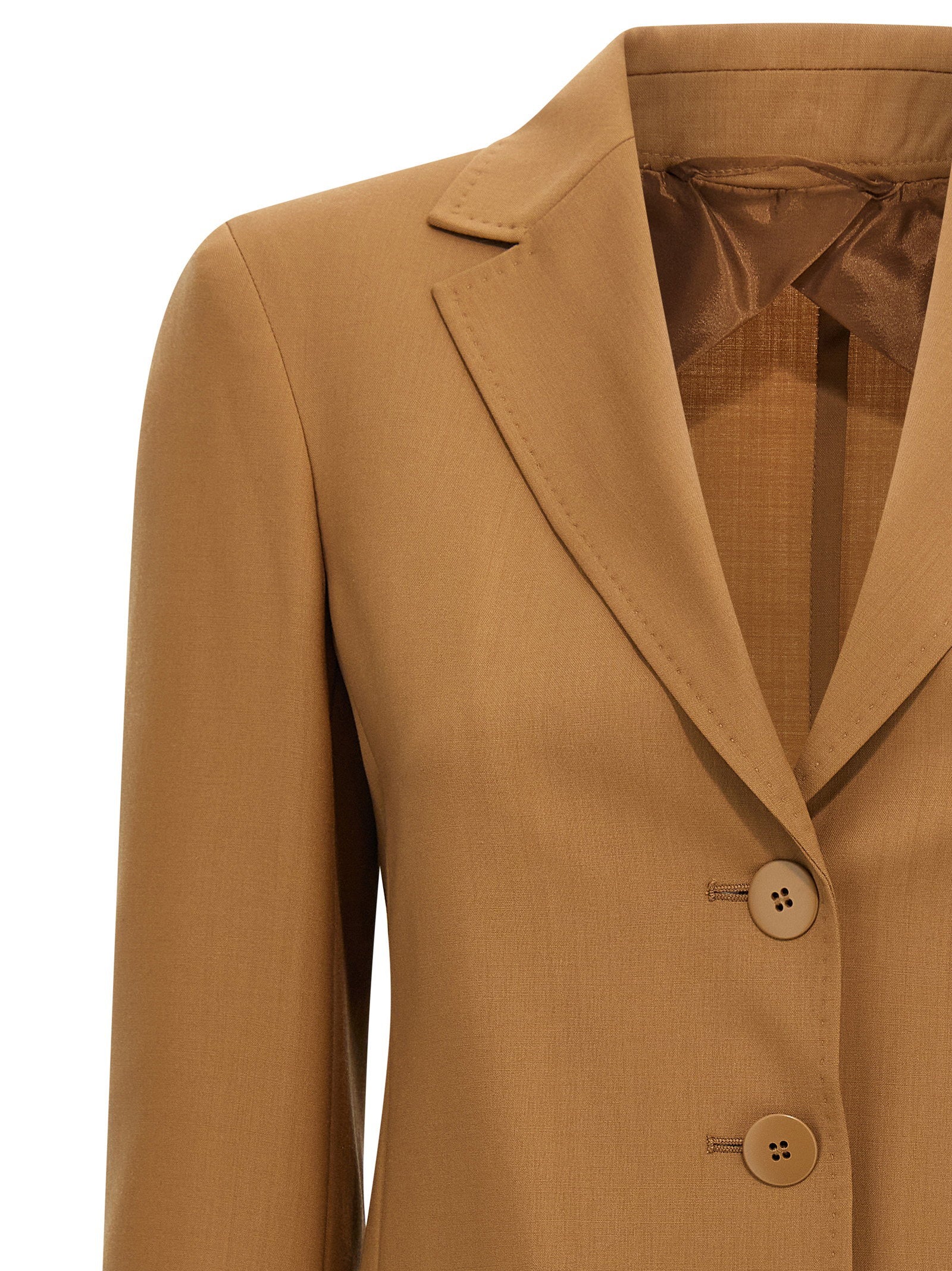 Max Mara Studio Nice Blazer — Camel, view 3