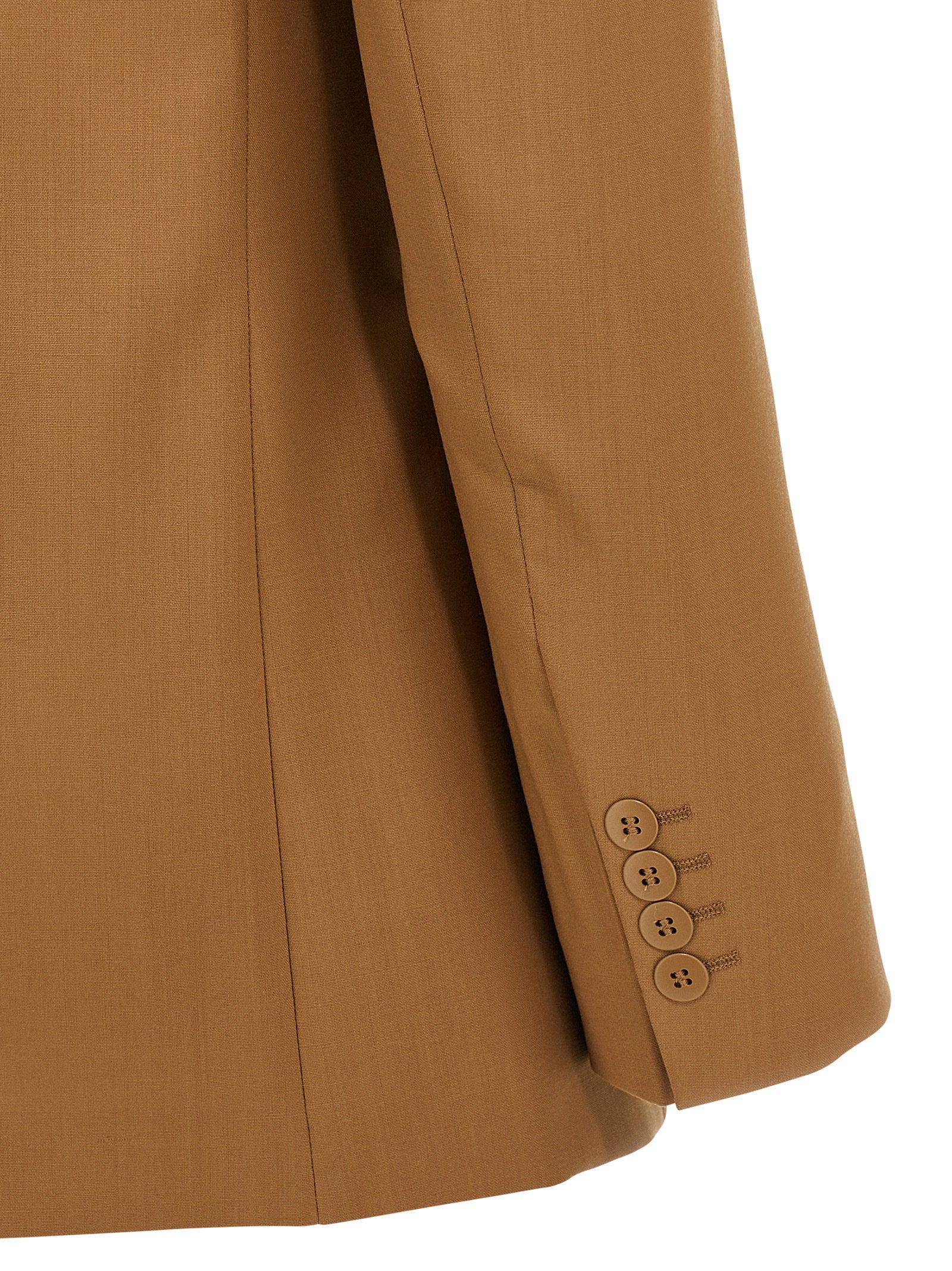 Max Mara Studio Nice Blazer — Camel, view 4
