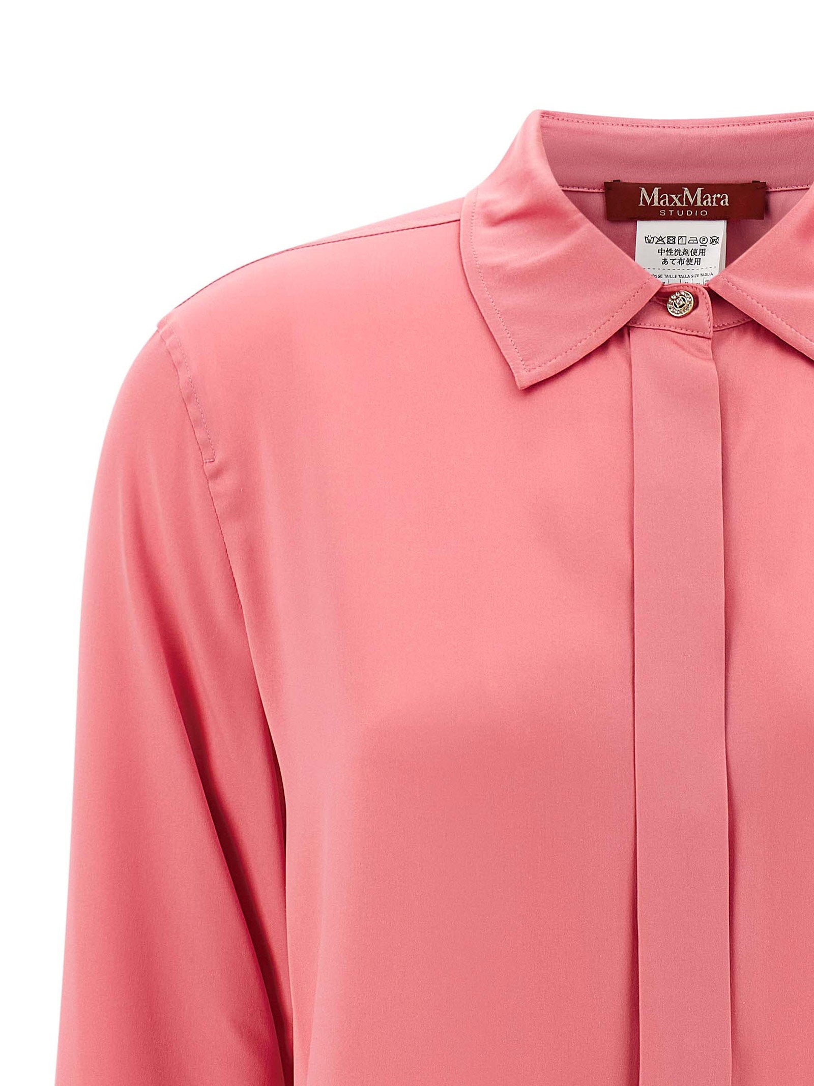 Max Mara Studio Xero Shirt — Pink, view 3