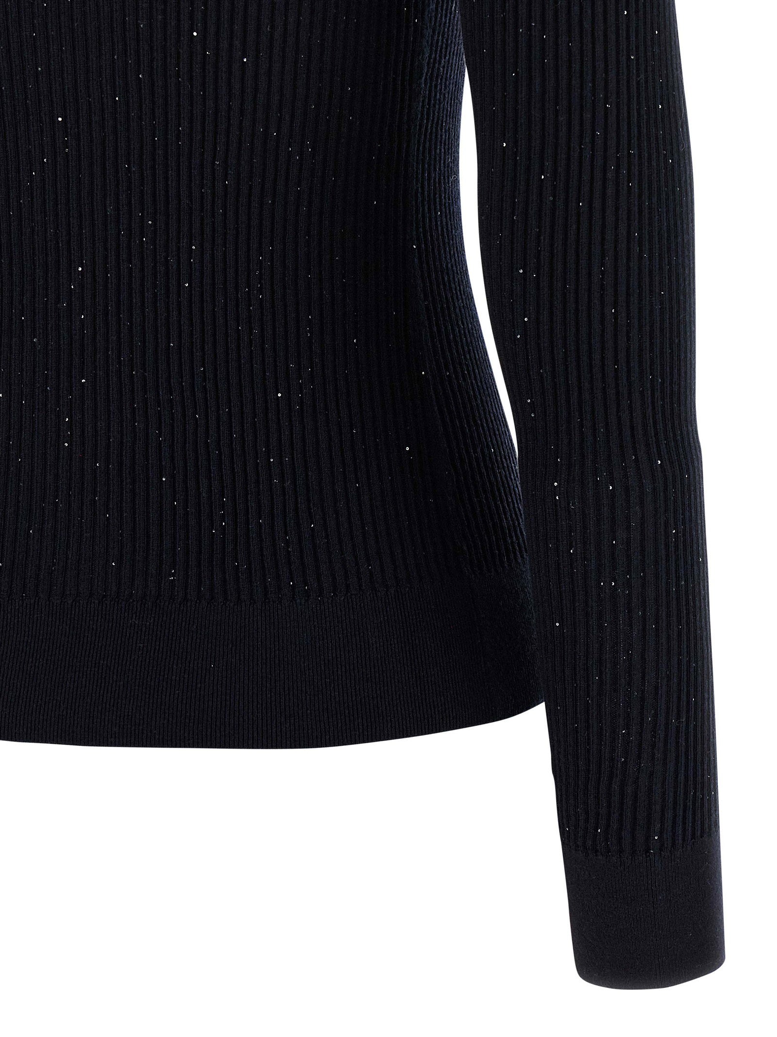 Max Mara Studio Sweater — Black, view 4