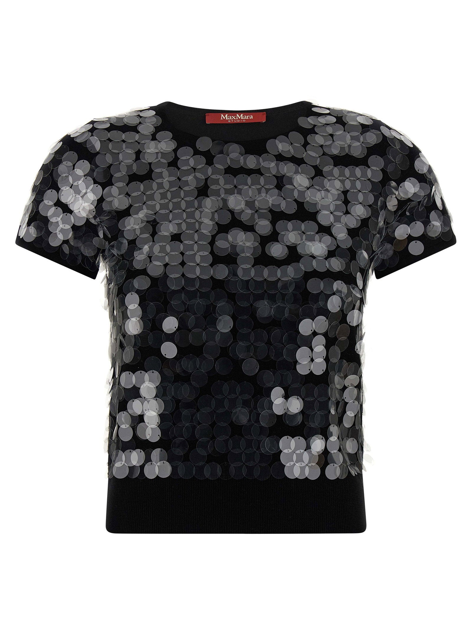 Max Mara Studio Saio Sweater — Black by Max Mara Studio
