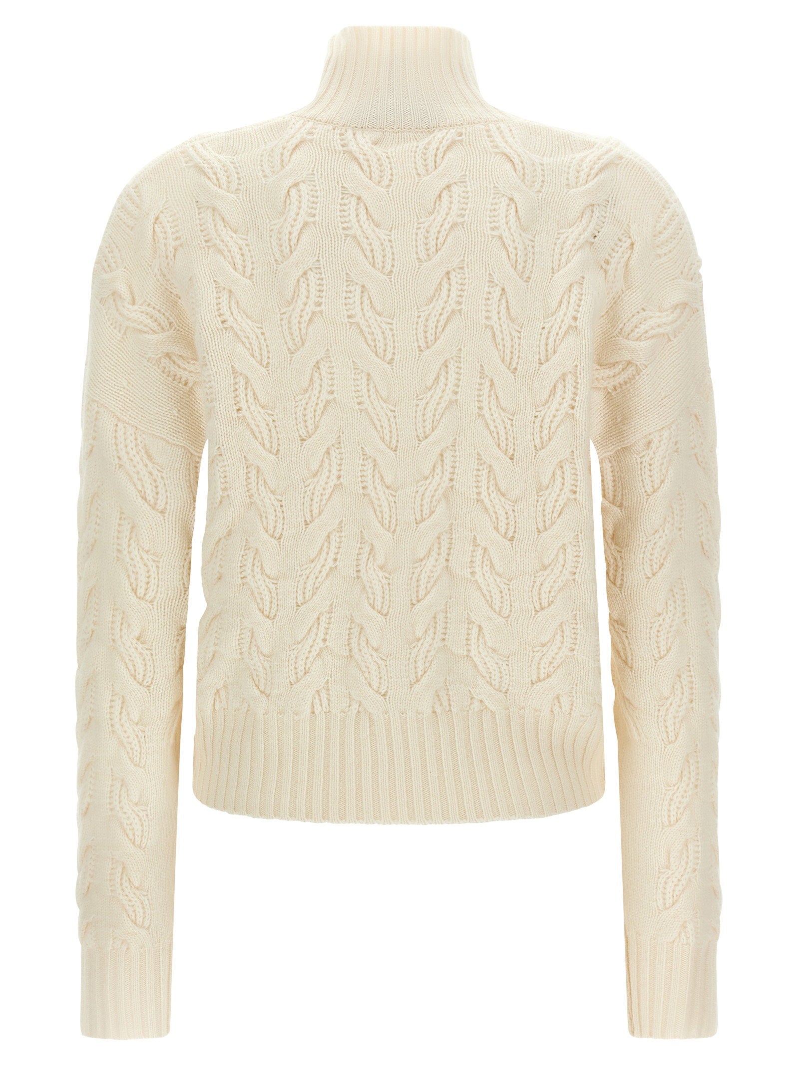 Max Mara Studio Sweater — Cream, view 2
