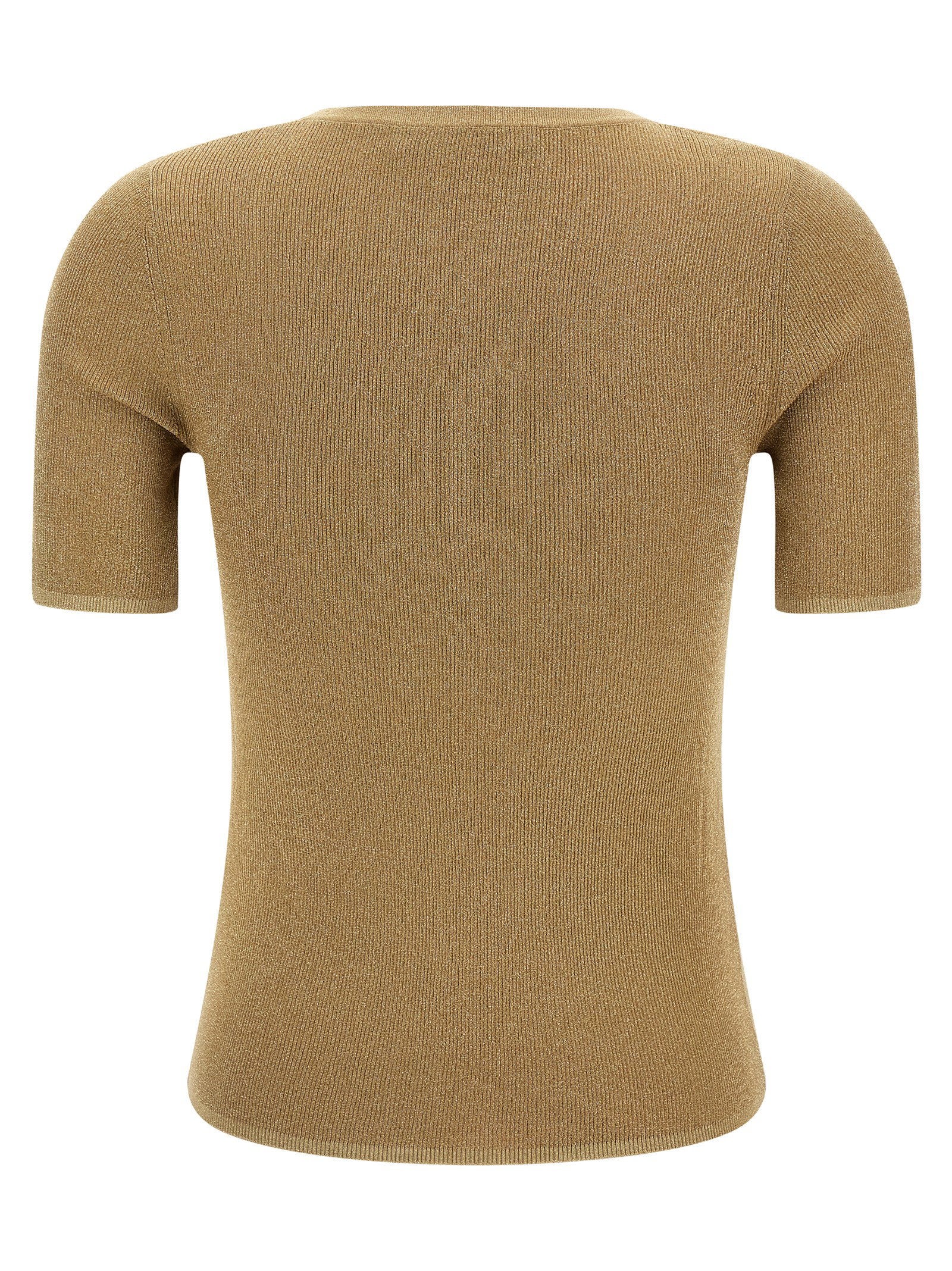 Max Mara Studio Sequoia T-shirt — Taupe, view 2