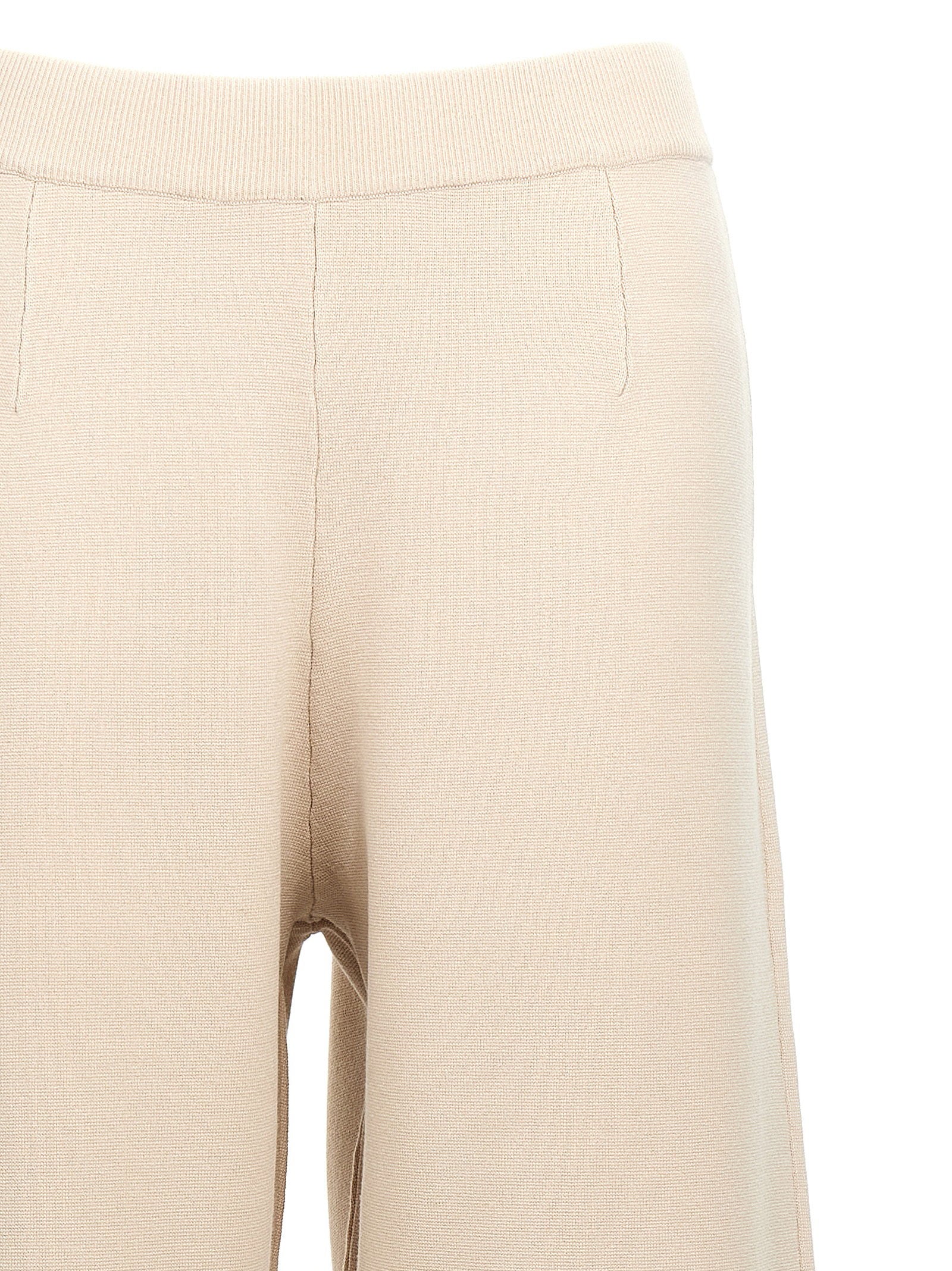 Max Mara Studio Dula Trousers — Cream, view 3