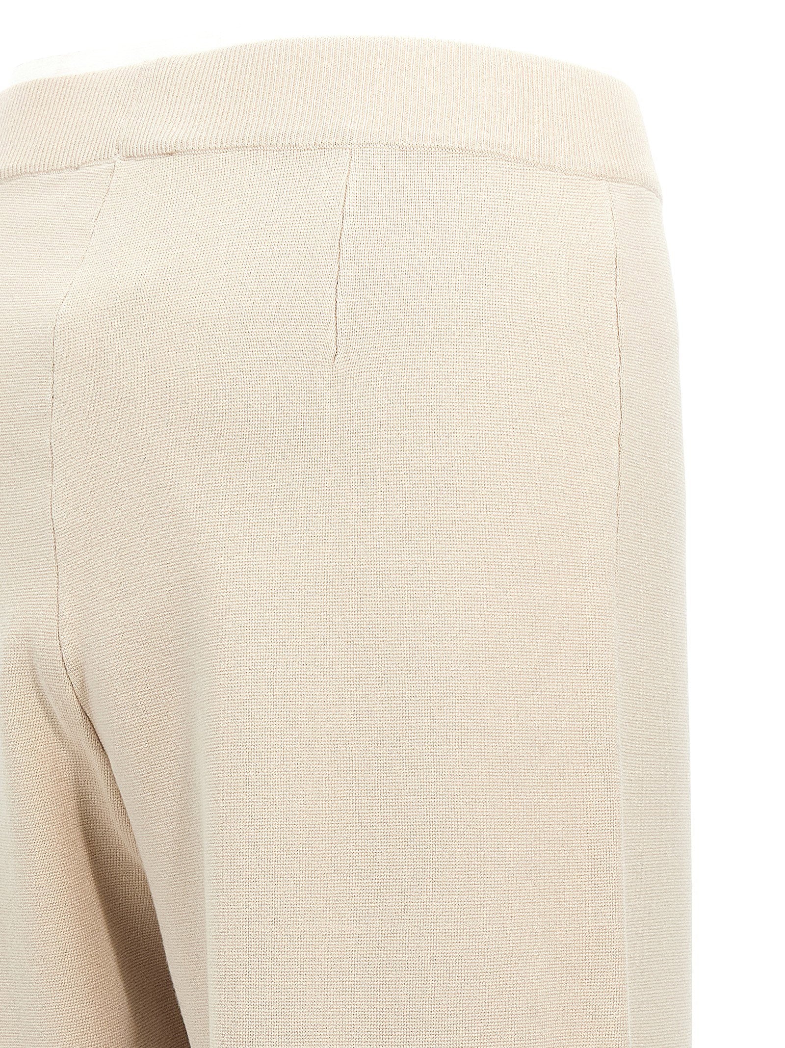 Max Mara Studio Dula Trousers — Cream, view 4