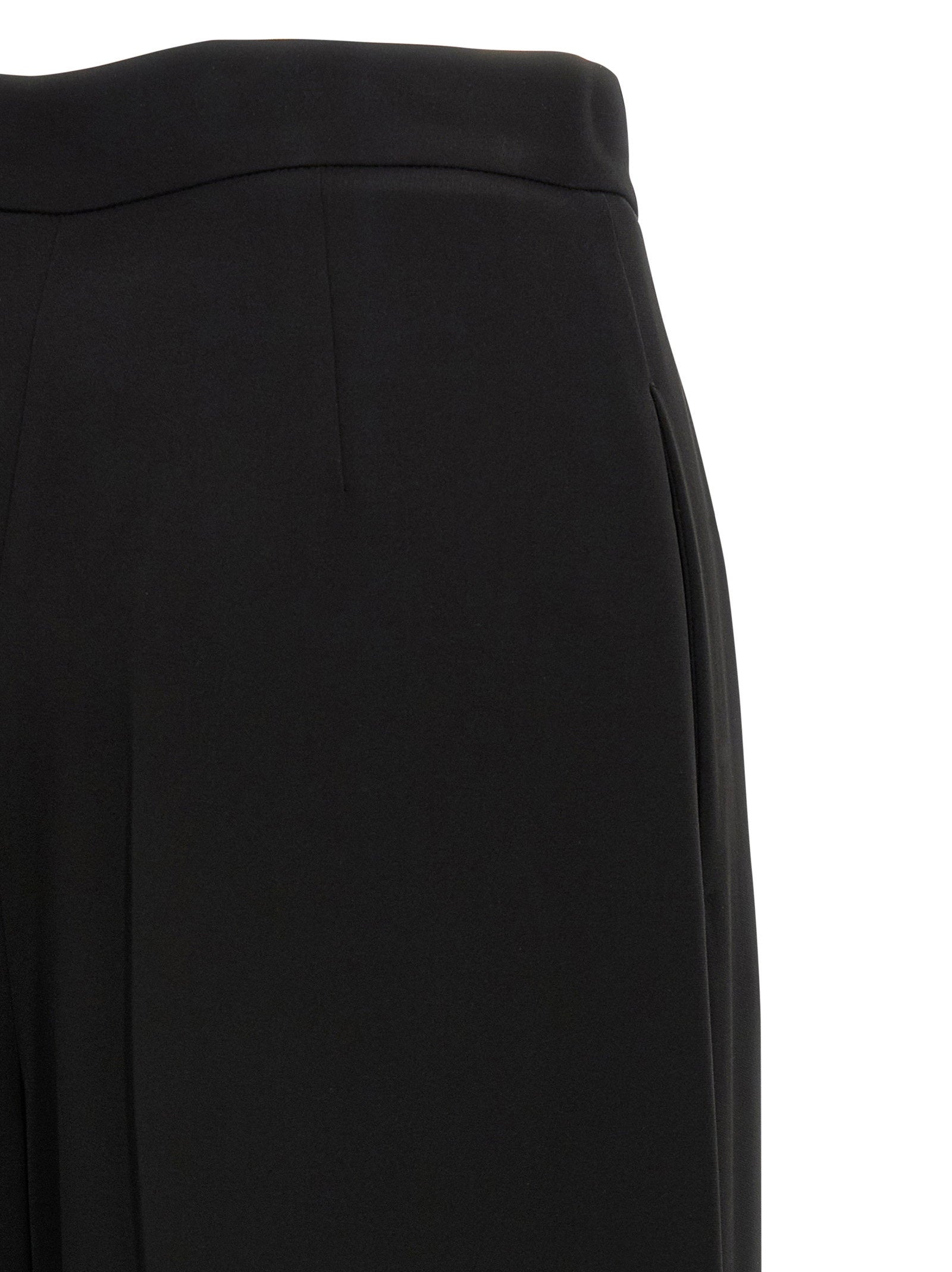 Max Mara Laccato Trousers — Black, view 4