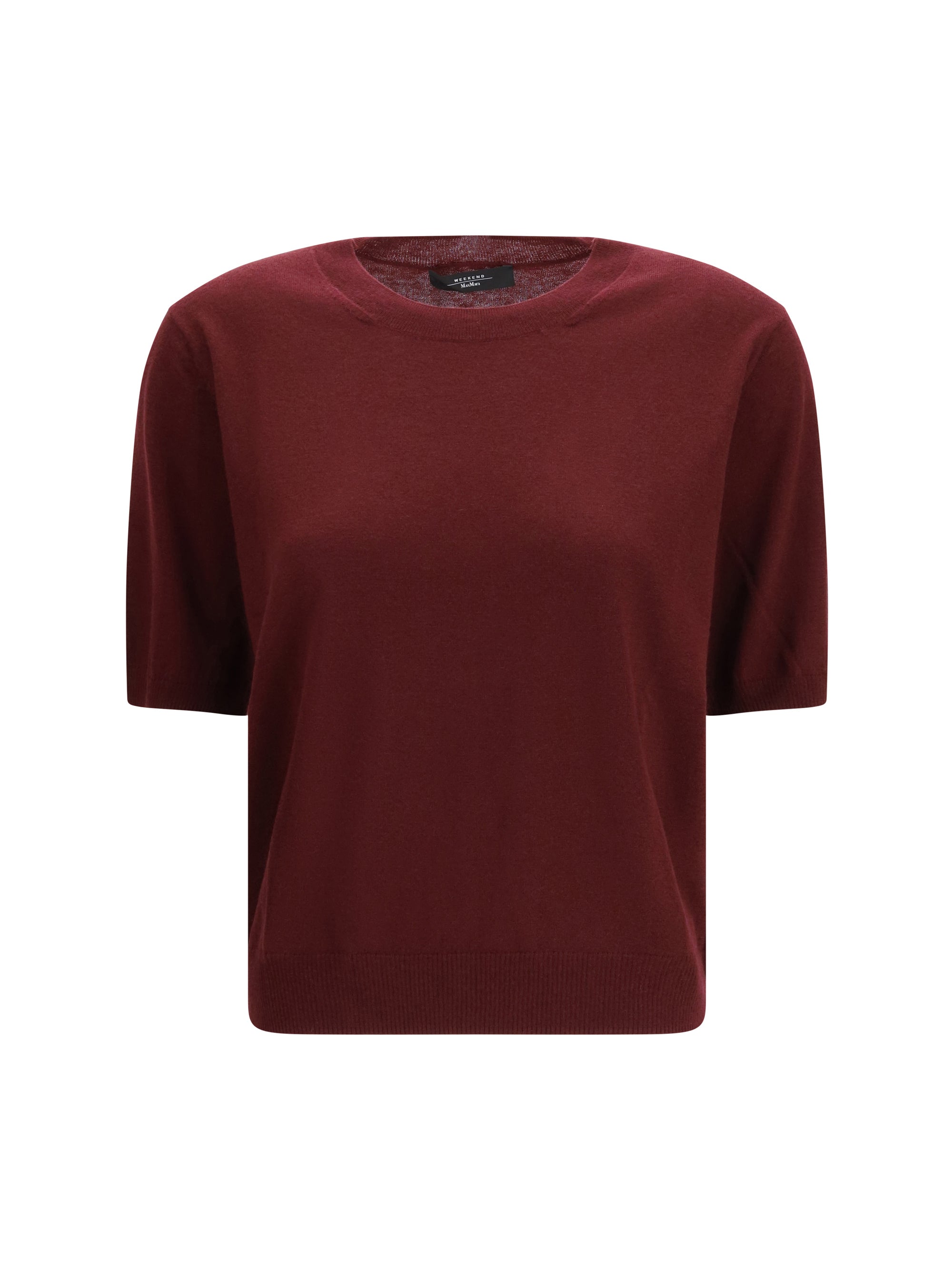 Max Mara Weekend Wool Knit T-Shirt — Red by Max Mara Weekend